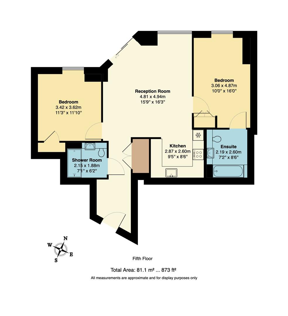Flat 46, Hale Works Apartments, Daneland Walk, Tottenham Hale floorplan