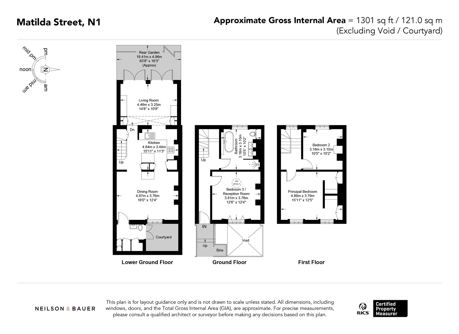 45, Matilda Street, London floorplan