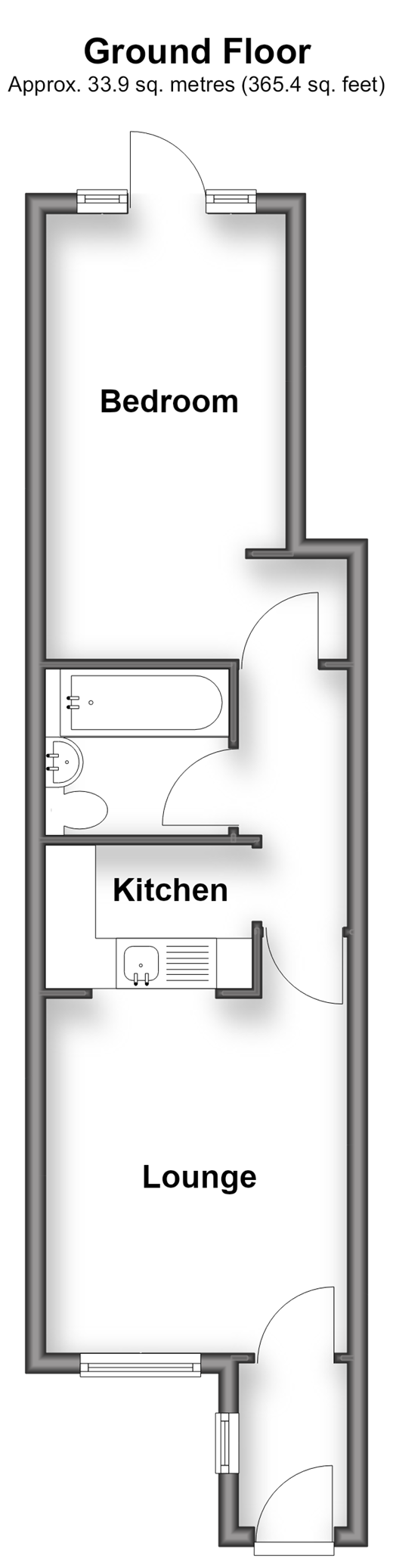 Powerscourt Road, Portsmouth floorplan