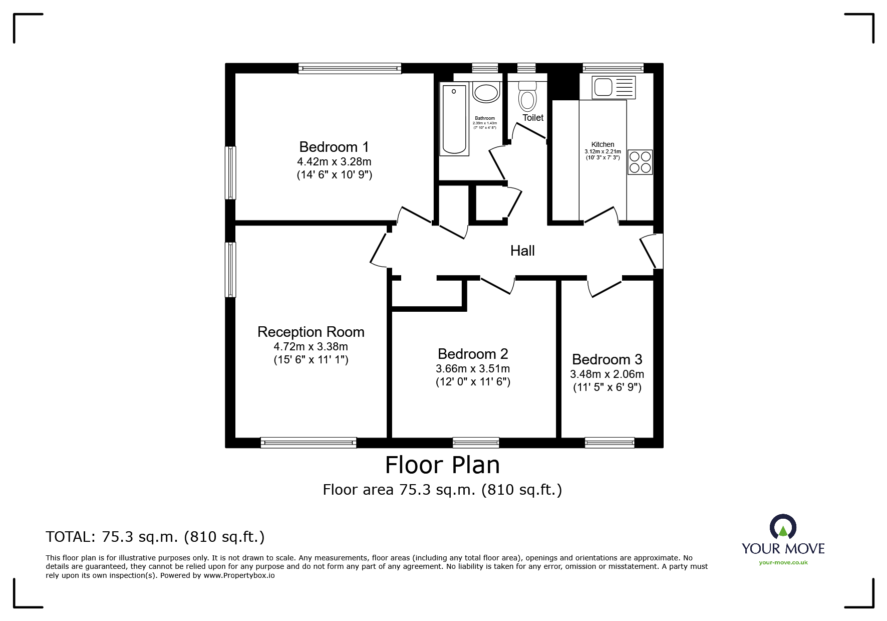 Chapel Street, London floorplan