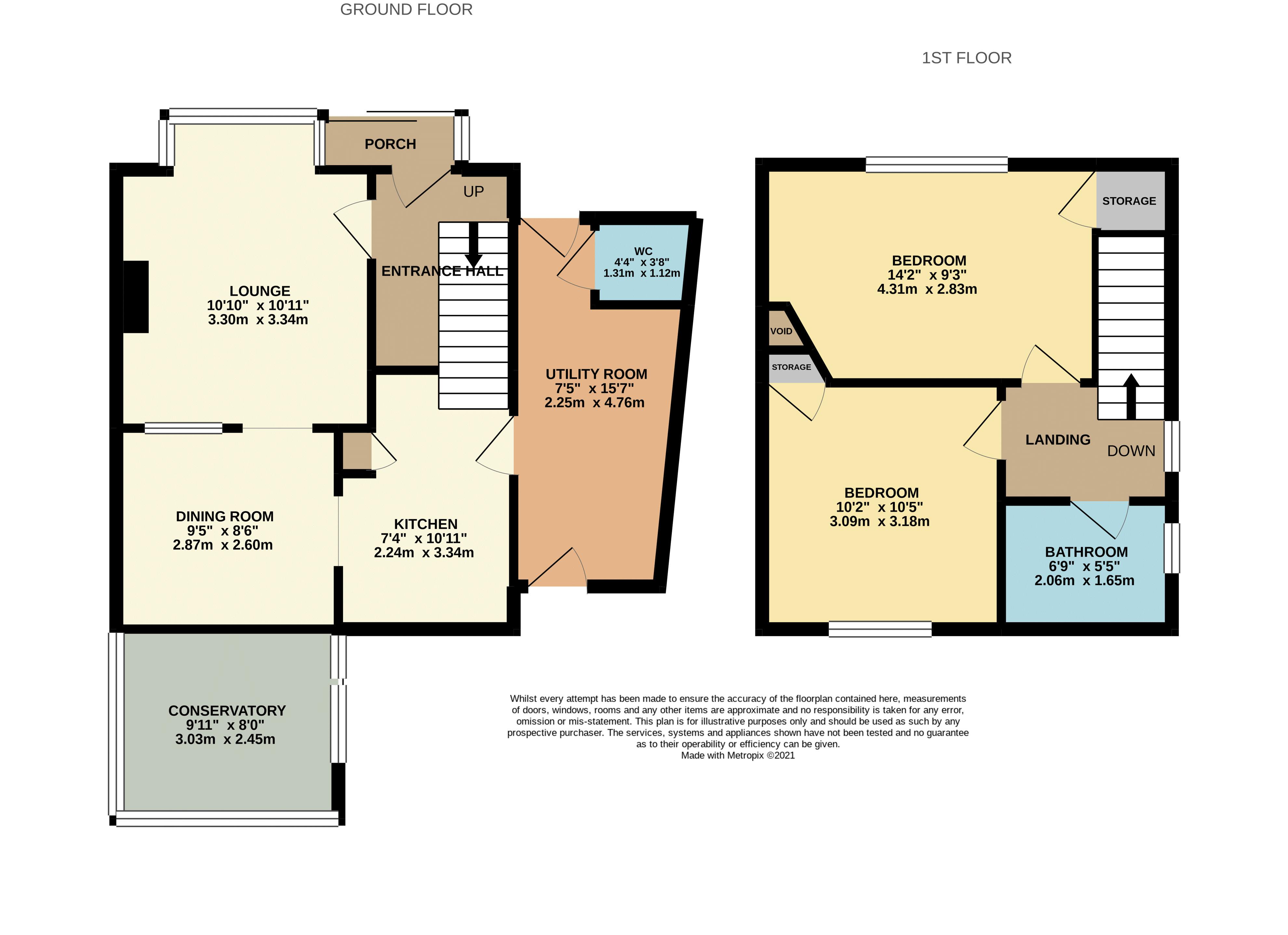 12, Loxton Road, Weston s Mare floorplan