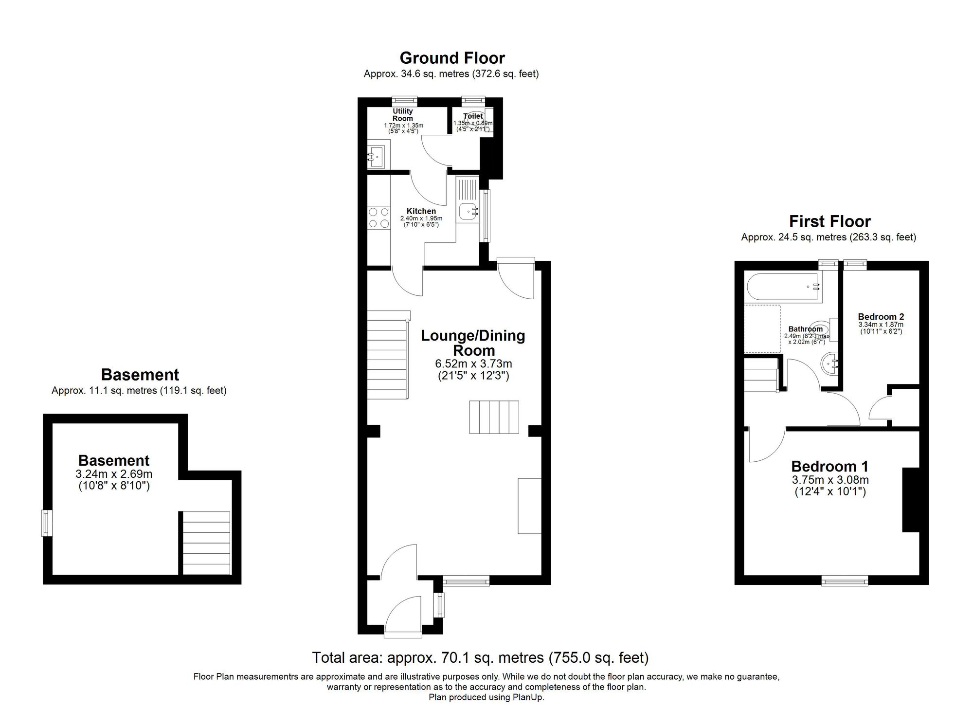 54 Orchard Road, Royston floorplan