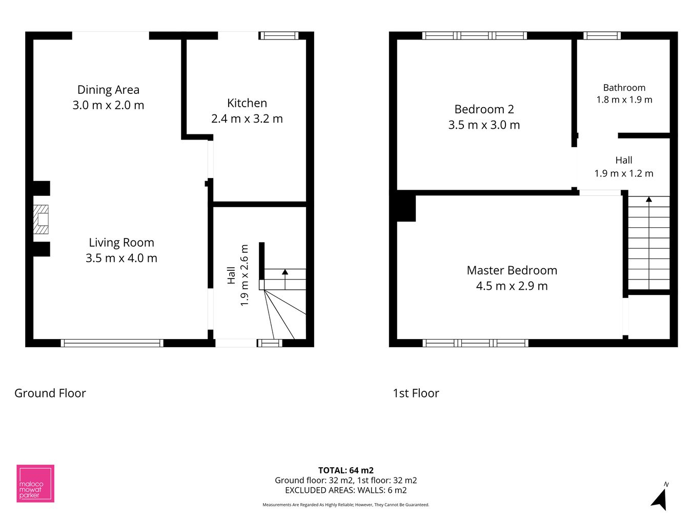 196, Park Road West, Dunfermline floorplan