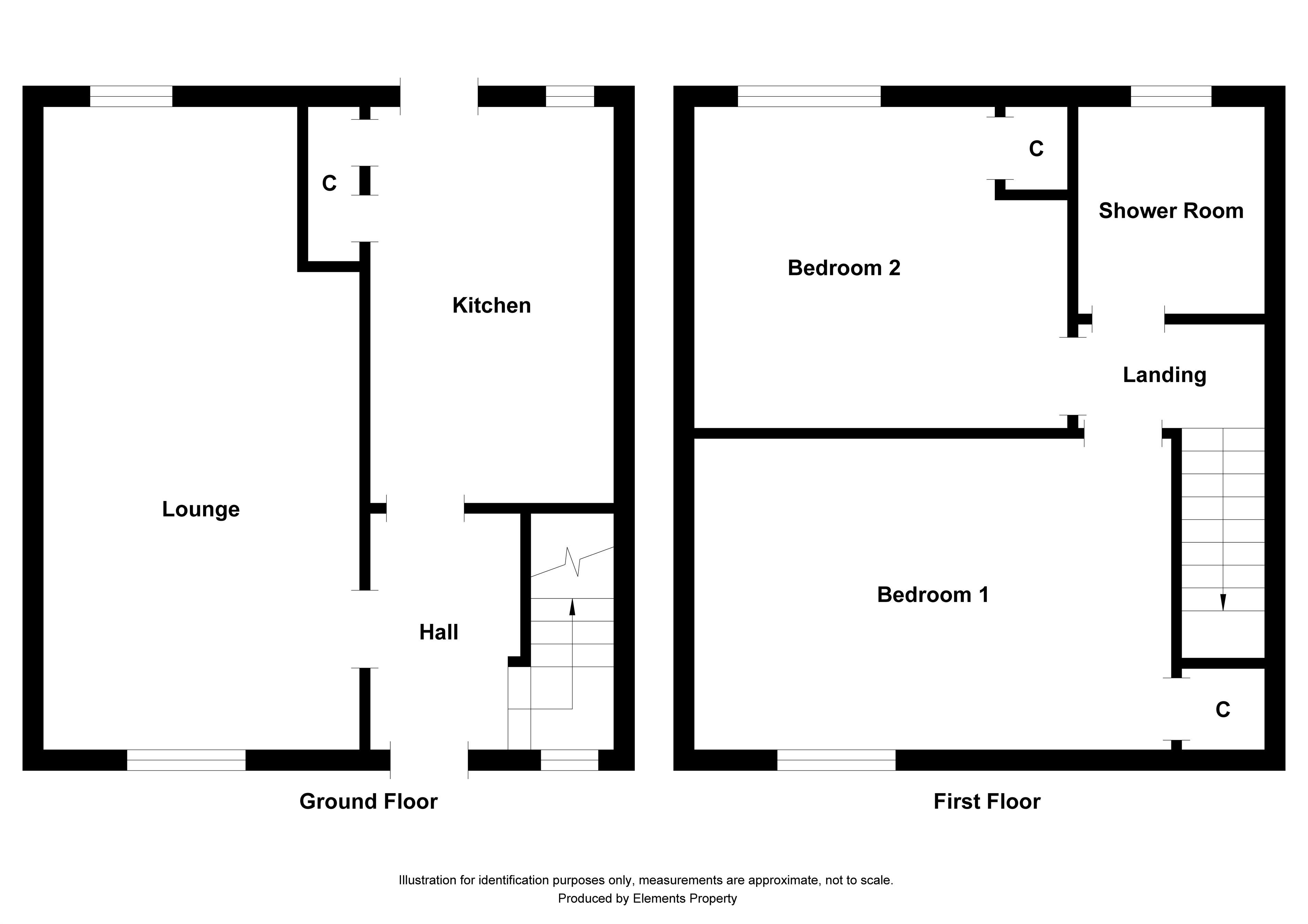1, Garrier Place, Kilmarnock floorplan