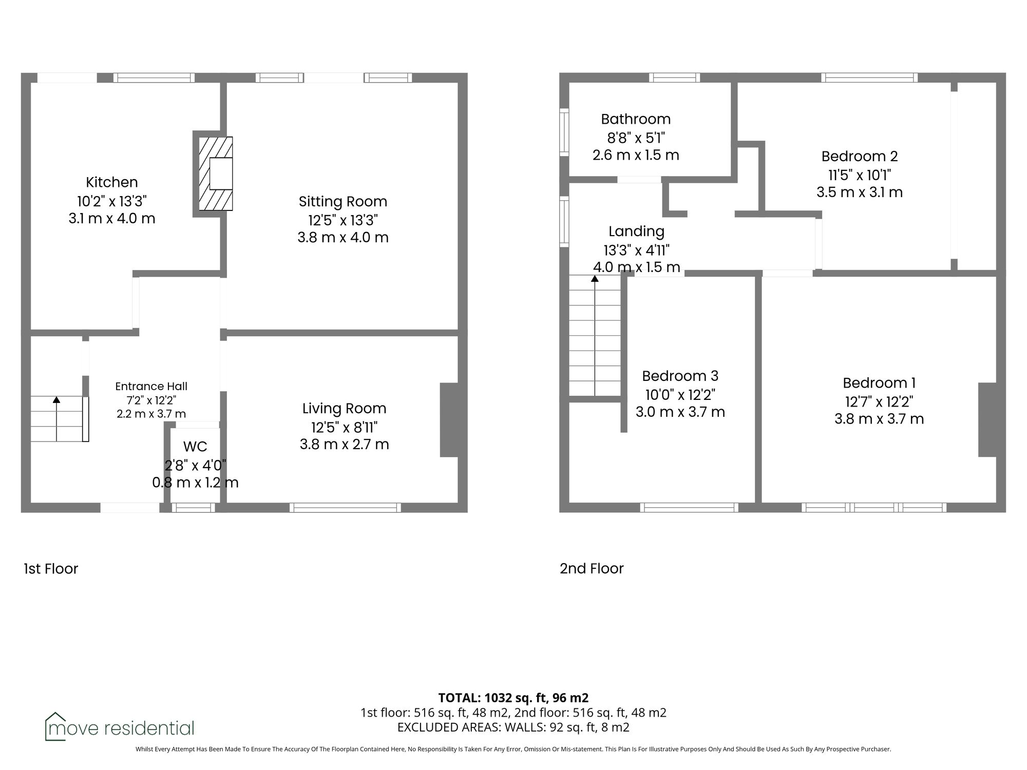 20 Stamfordham Grove, Liverpool floorplan