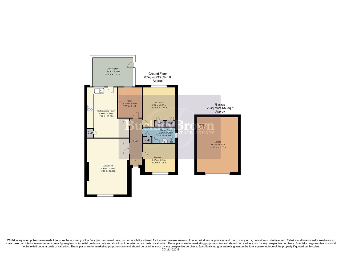 19, Fairfield Road, Chesterfield floorplan