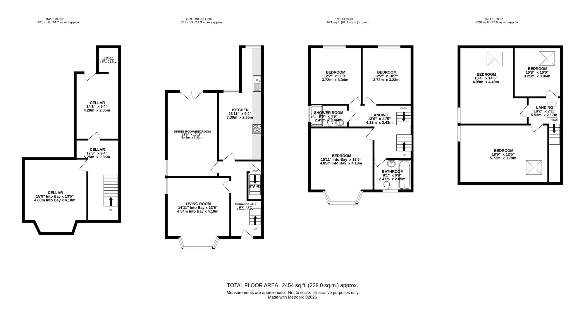 4 Park Gate Avenue, Manchester floorplan