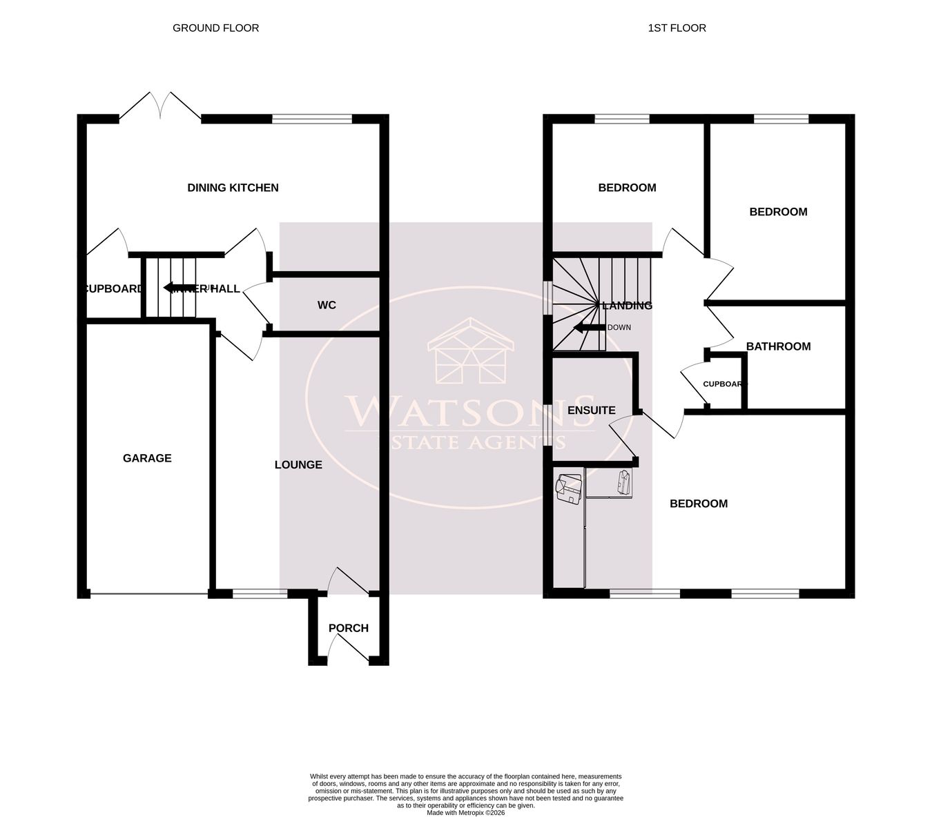 6, Hewer Close, Nottingham floorplan