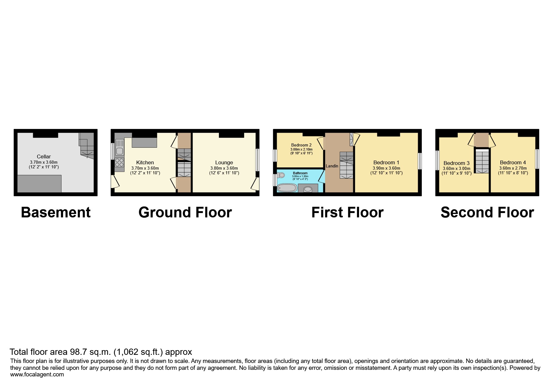 41, Burley Lodge Road, Leeds floorplan