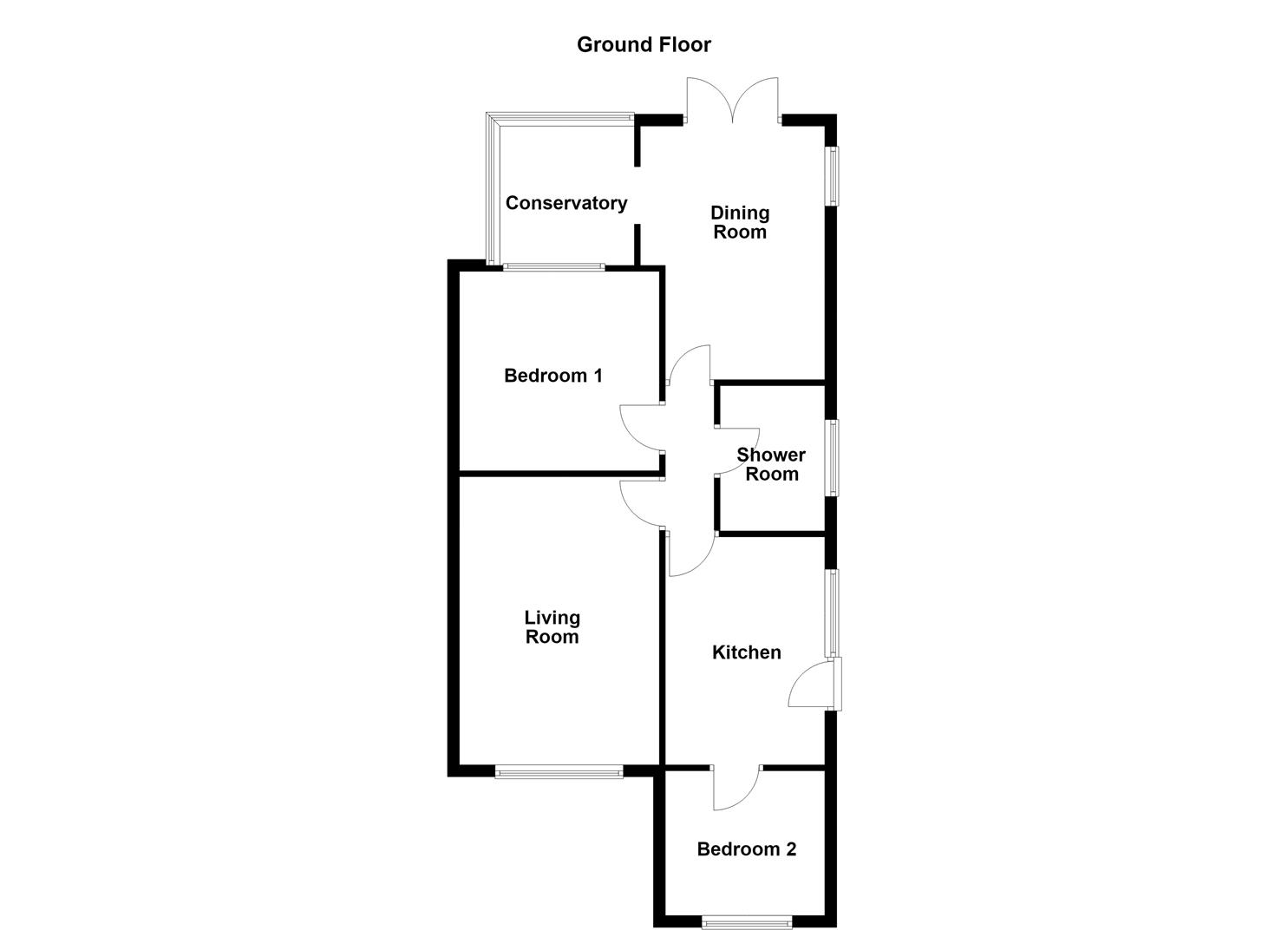 48, Woodlands Crescent, Pontefract floorplan