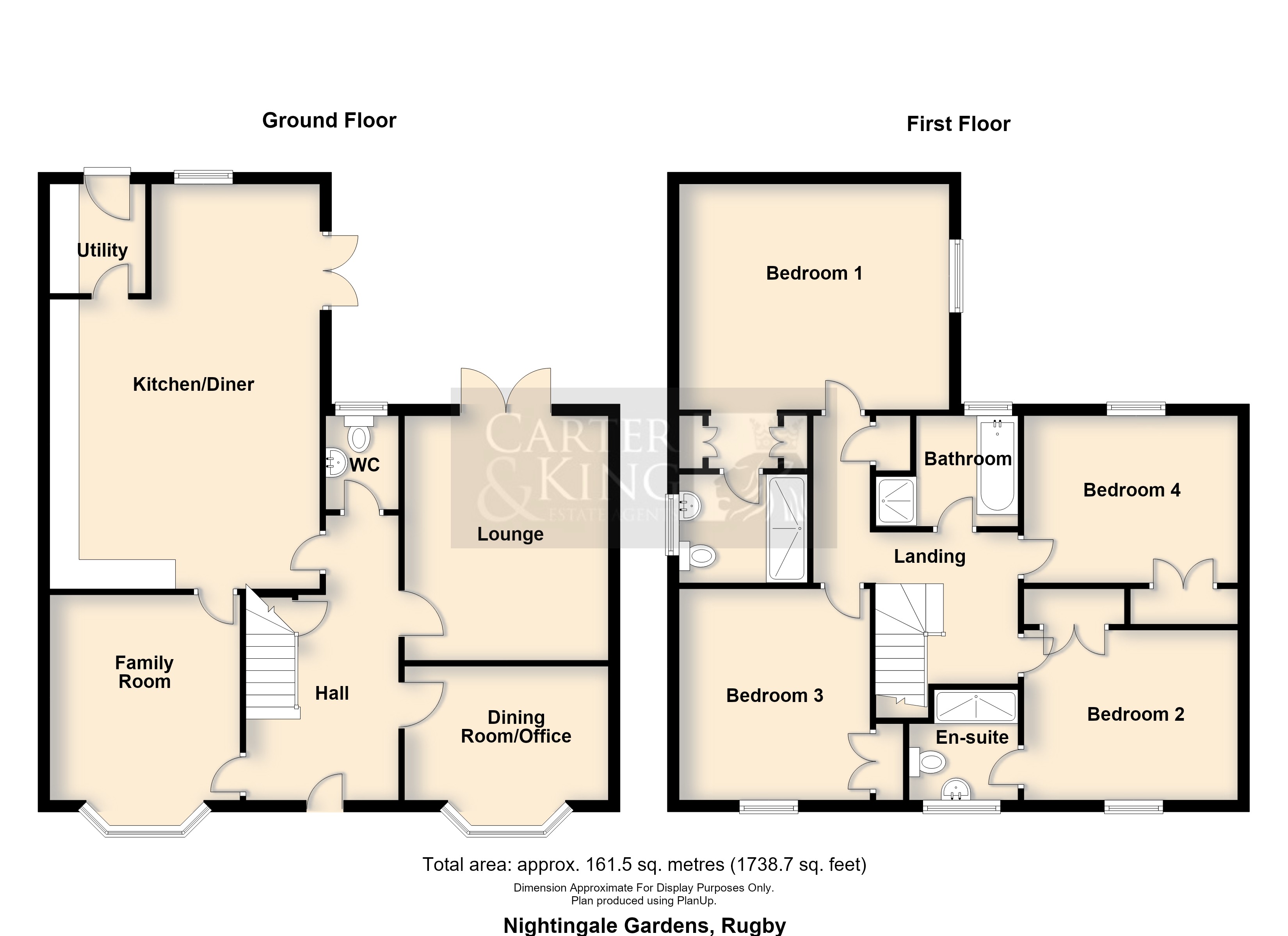 Nightingale Gardens, Rugby floorplan