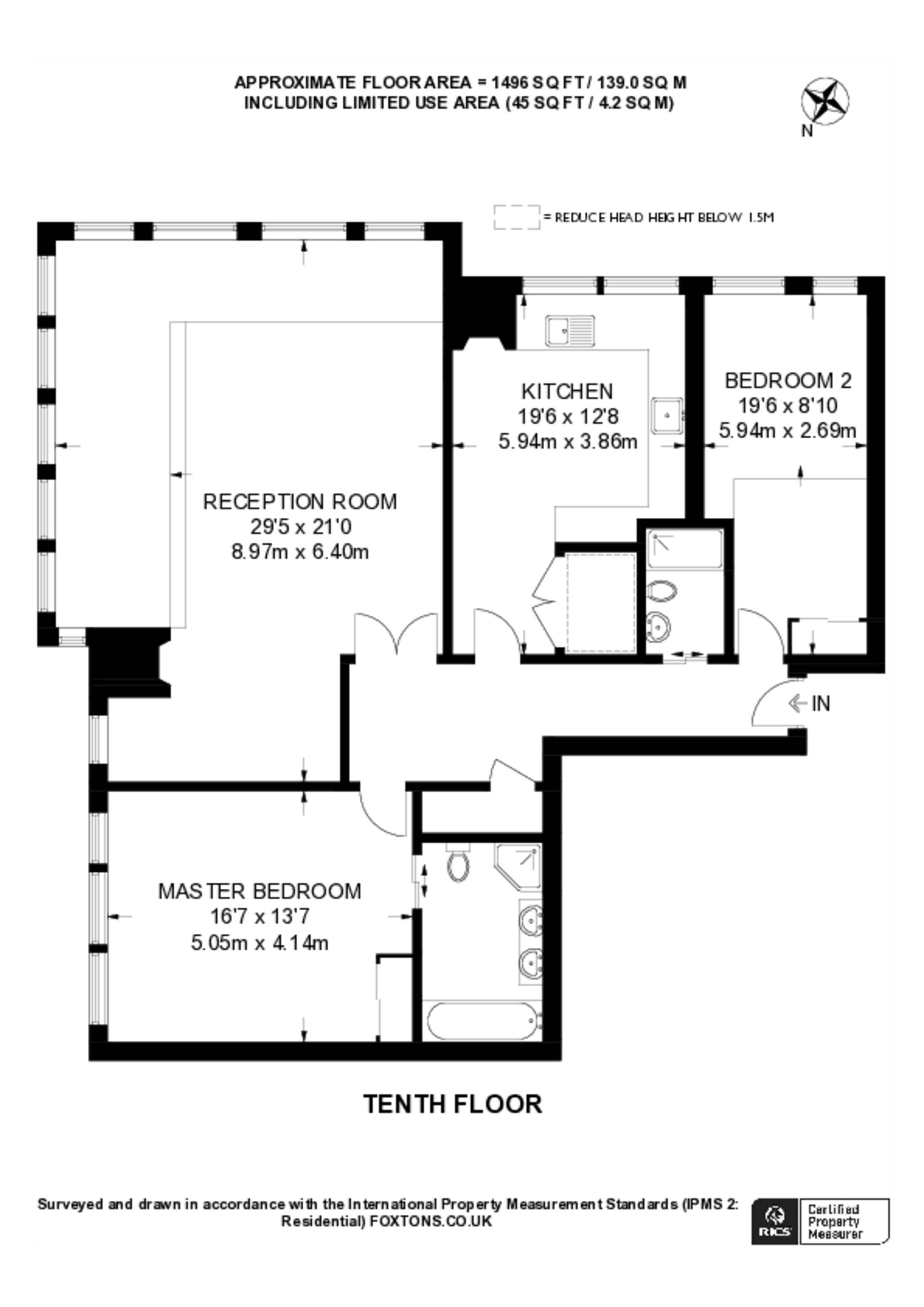 Grosvenor Road, Pimlico floorplan
