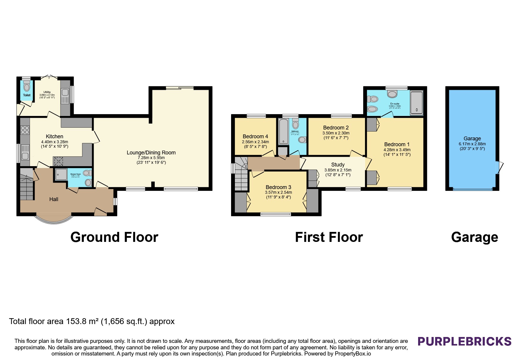 34, St. Augustines Road, Bessacarr floorplan