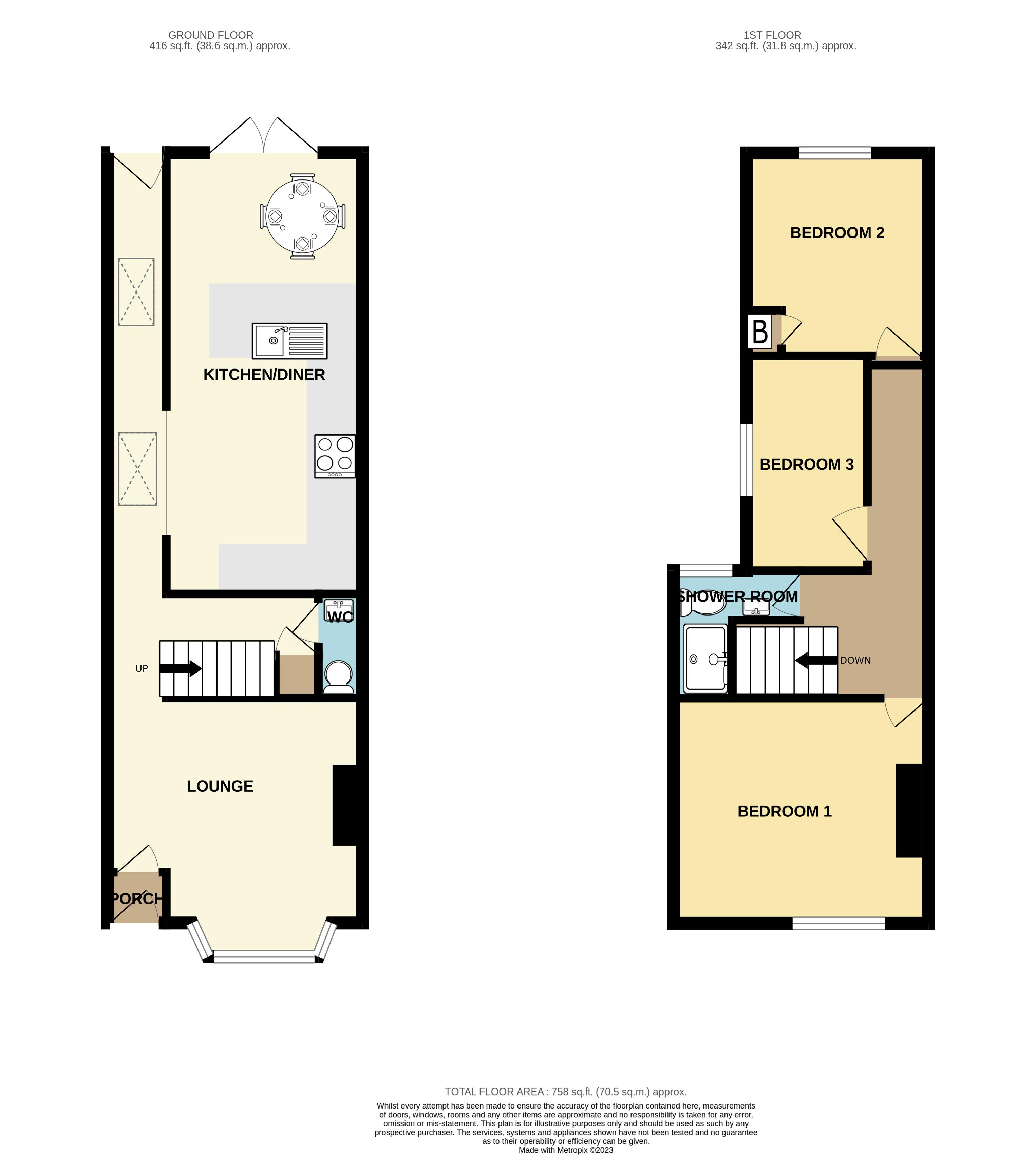 Harcourt Road, Fratton, Portsmouth PO1, 3 bedroom terraced house to