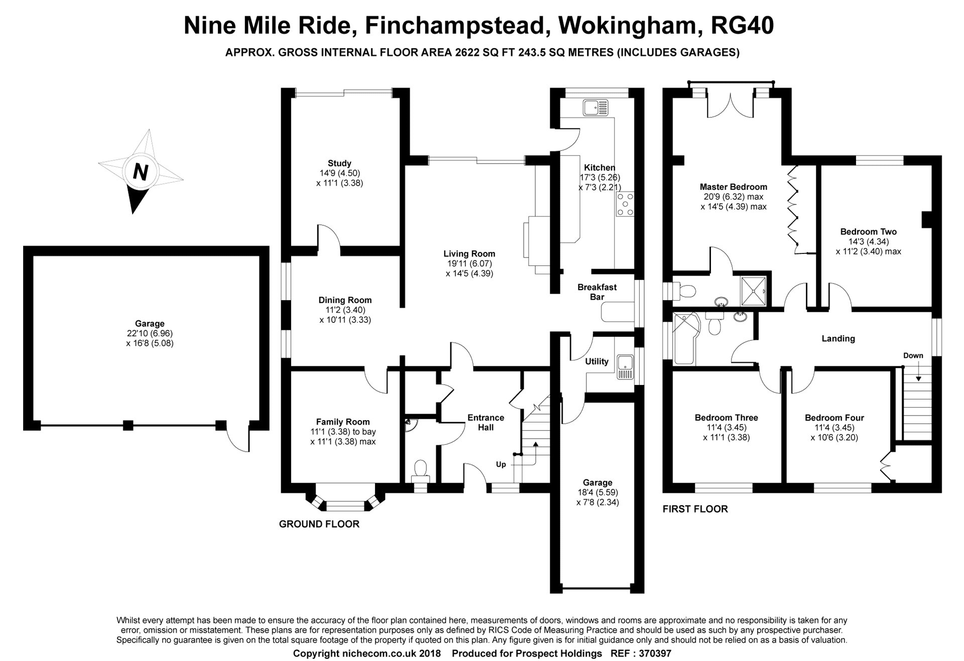 4 Bedrooms Detached house for sale in Nine Mile Ride, Finchampstead, Wokingham, Berkshire RG40