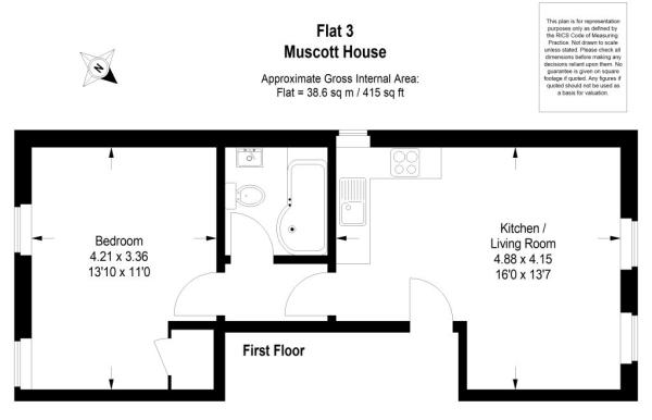 1 Bedrooms Flat to rent in Meadrow, Godalming GU7