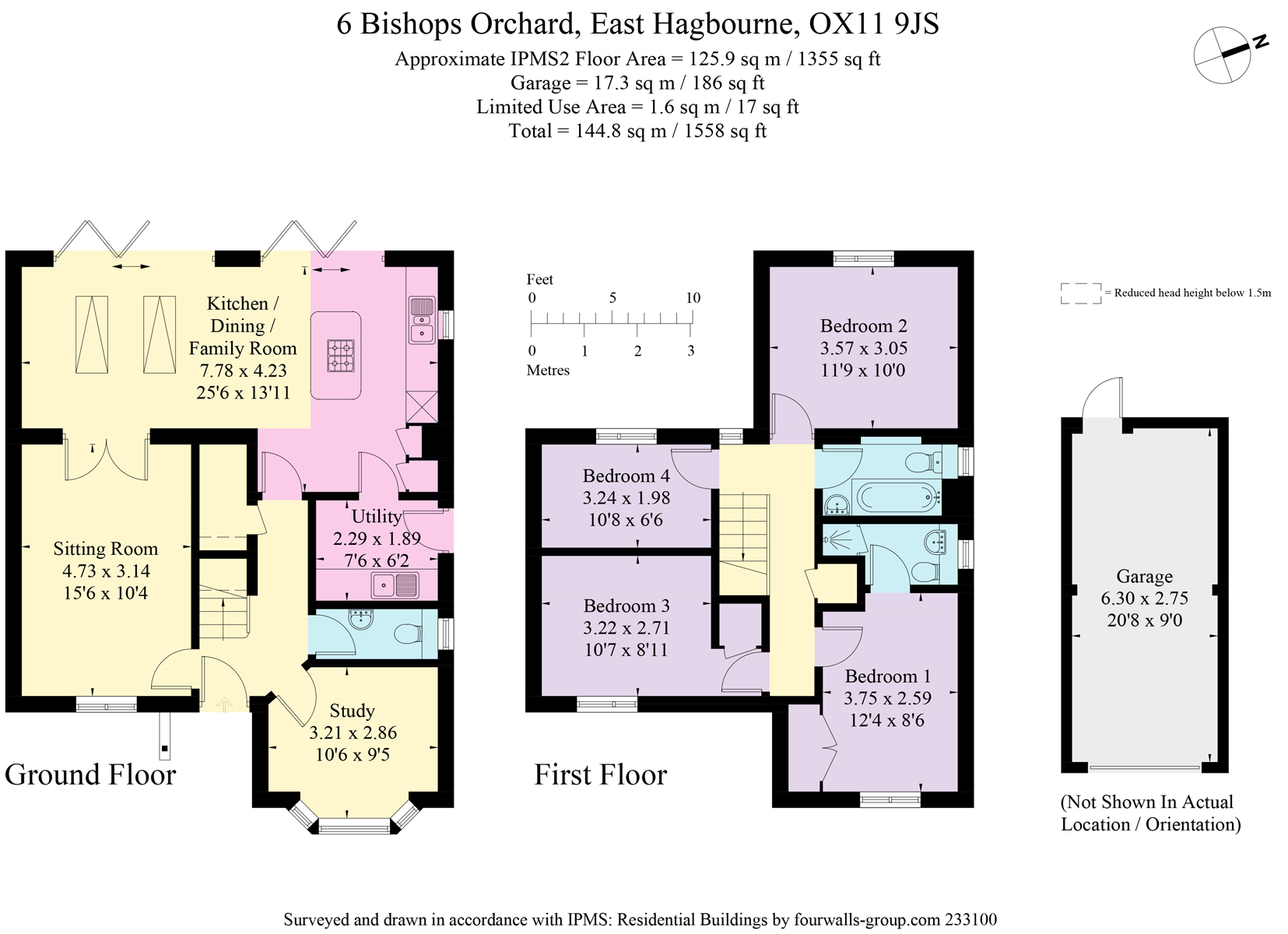 4 Bedrooms Detached house for sale in 6 Bishops Orchard, East Hagbourne OX11