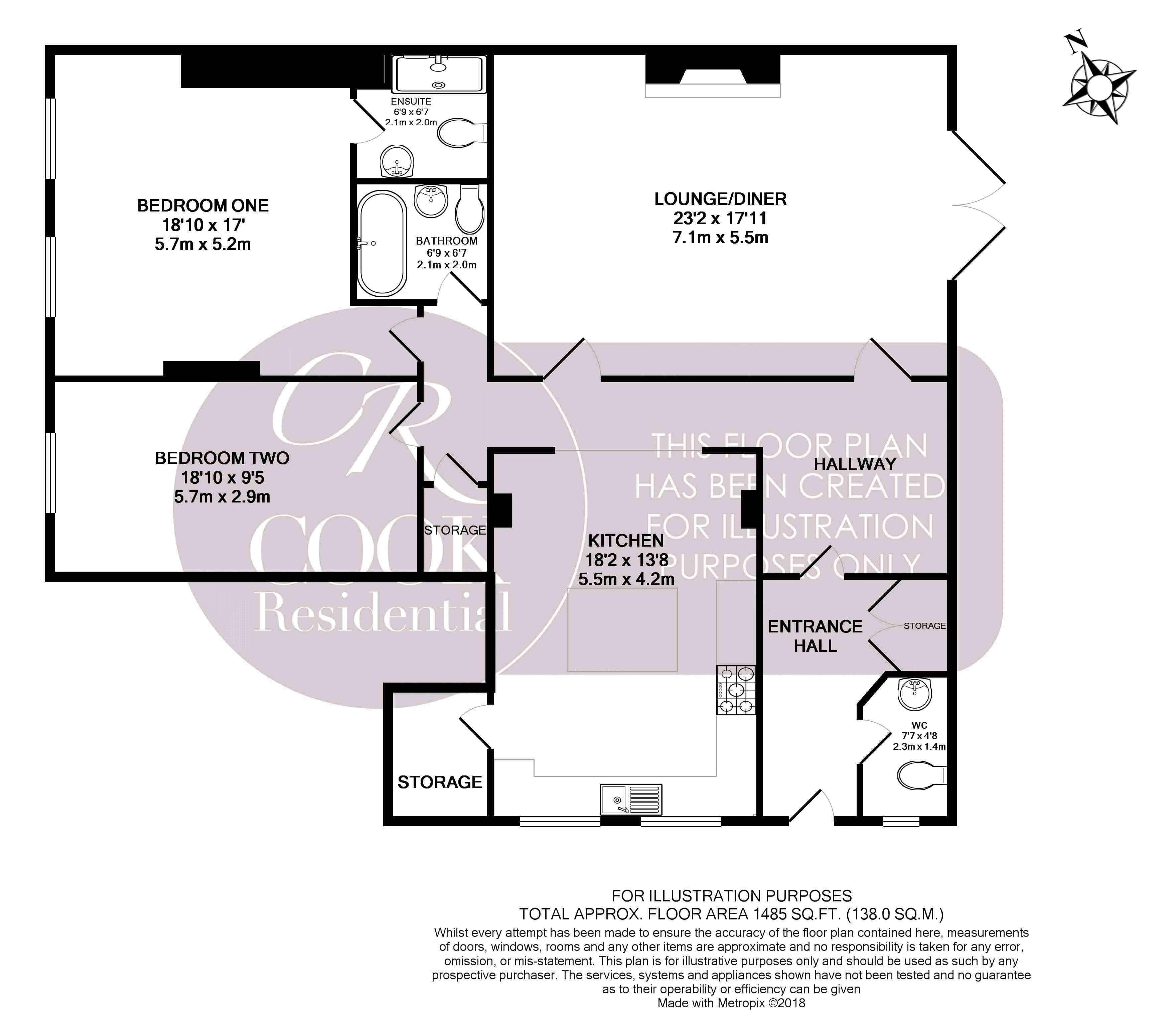 2 Bedrooms Flat for sale in Pittville Circus Road, Cheltenham GL52