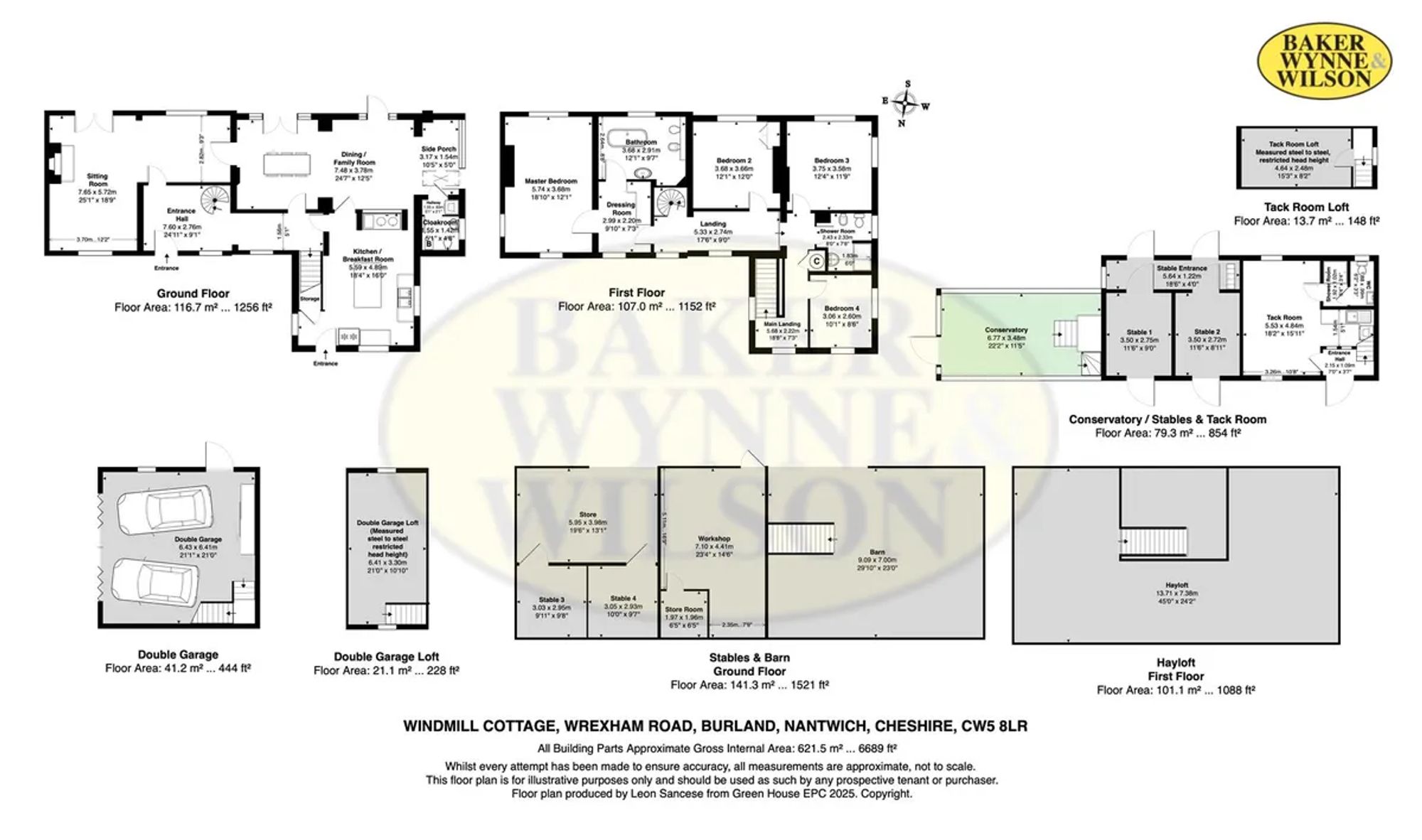 Windmill Cottage Wrexham Road, Nantwich floorplan