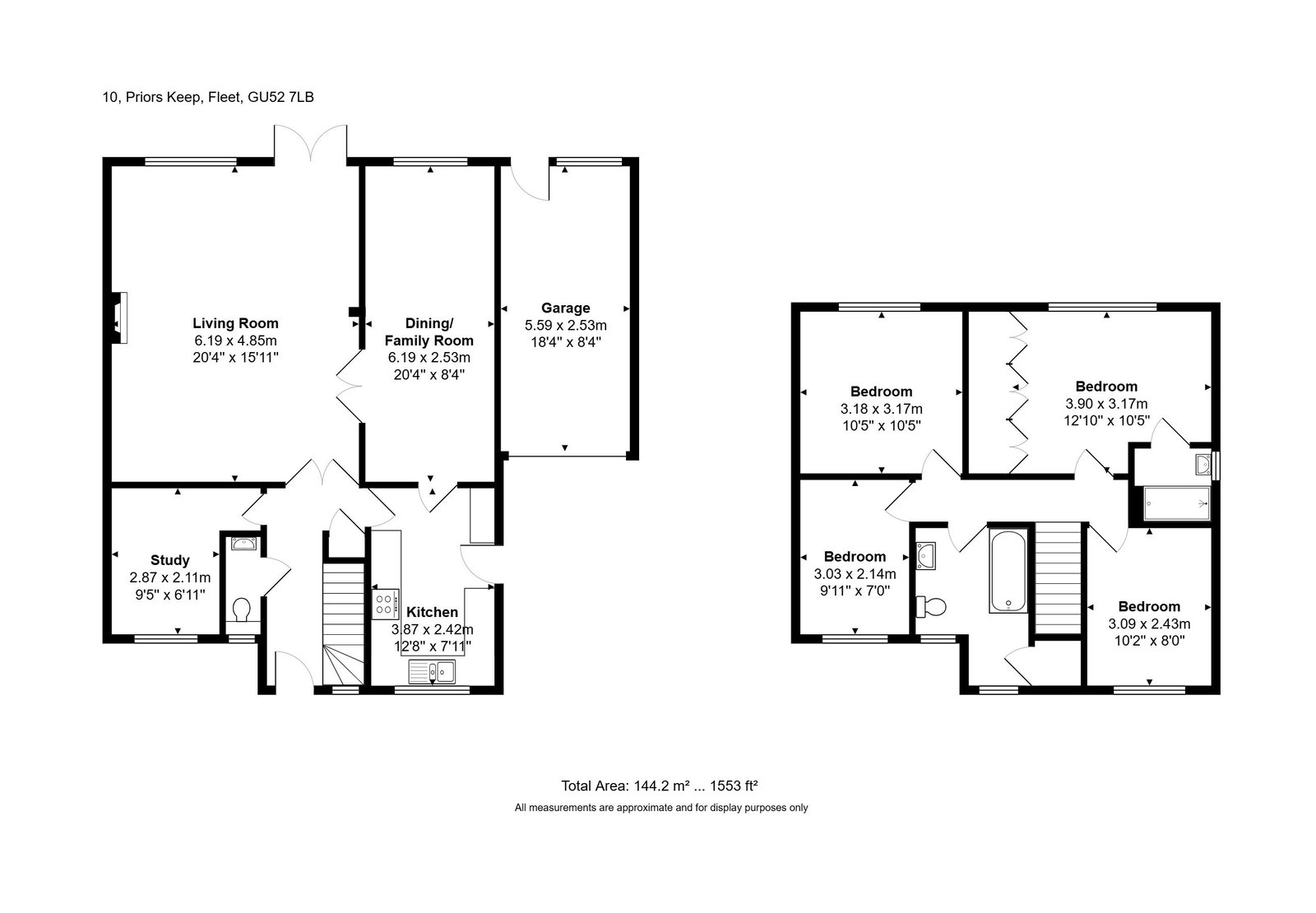 10, Priors Keep, Fleet floorplan
