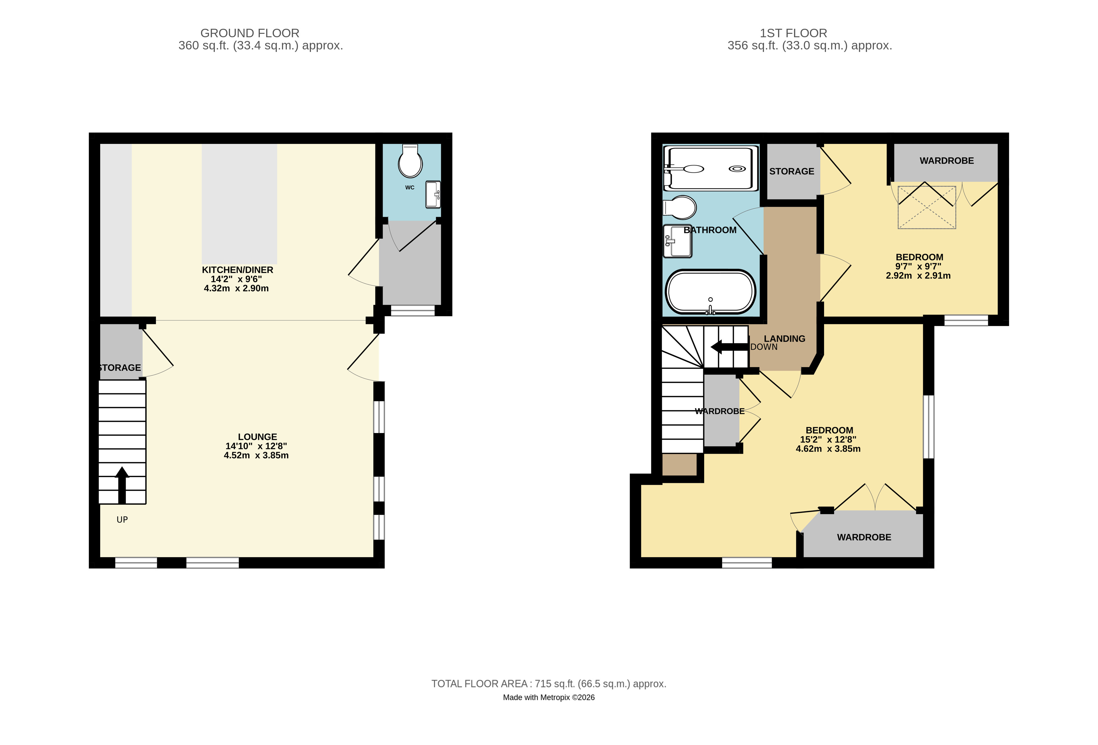 4, William Street, Manchester floorplan