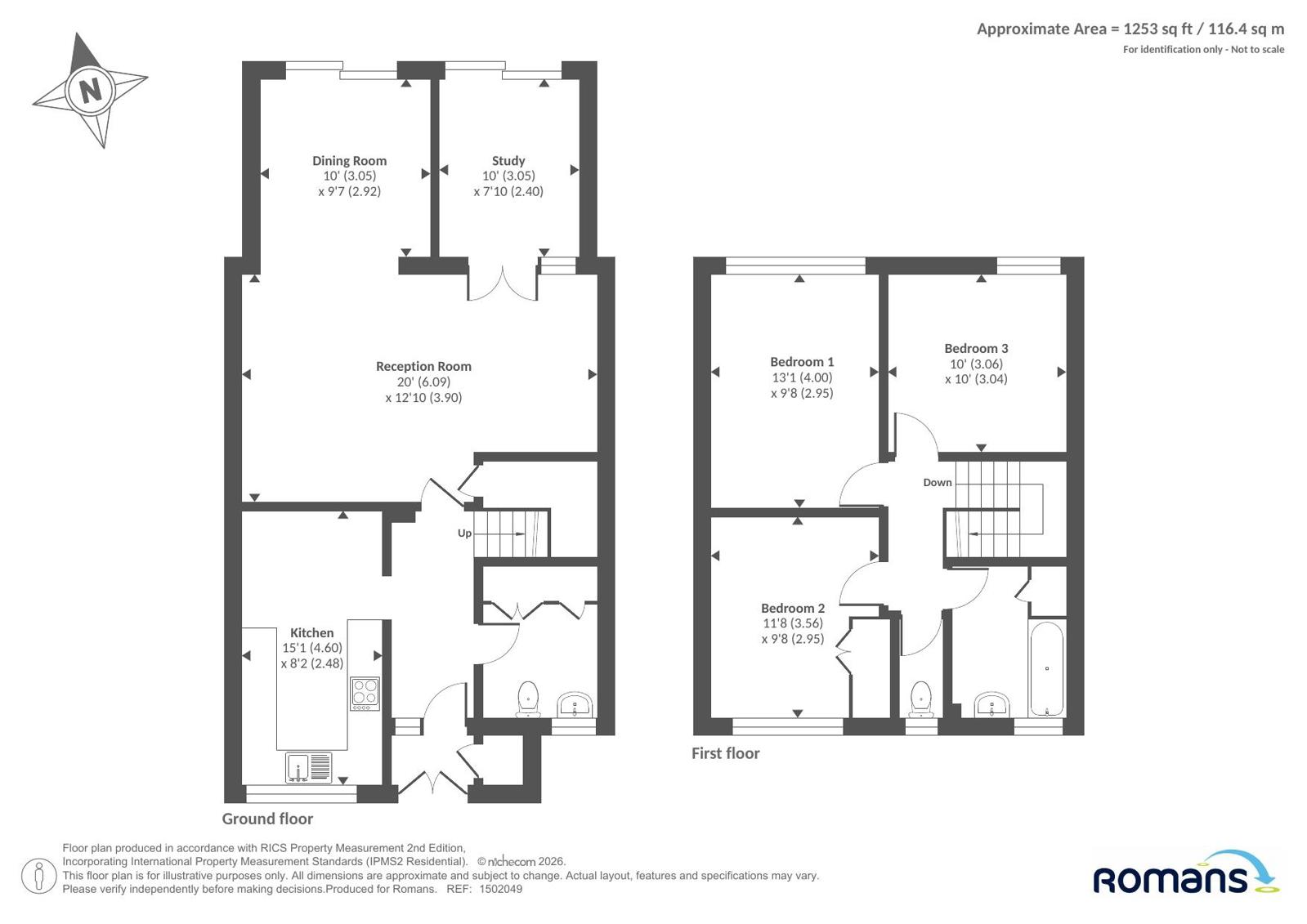 12, Burnham Close, Berkshire floorplan