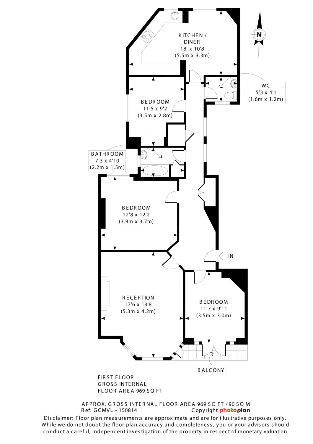 3 Bedrooms Flat to rent in Lauderdale Road, Maida Vale, London W9