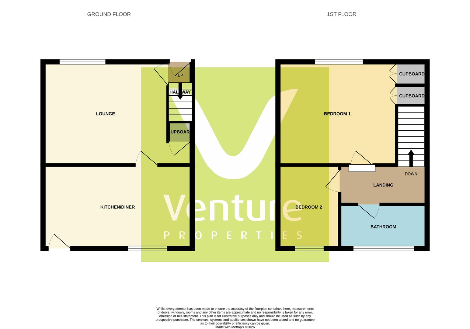 150, High Hope Street, Crook floorplan