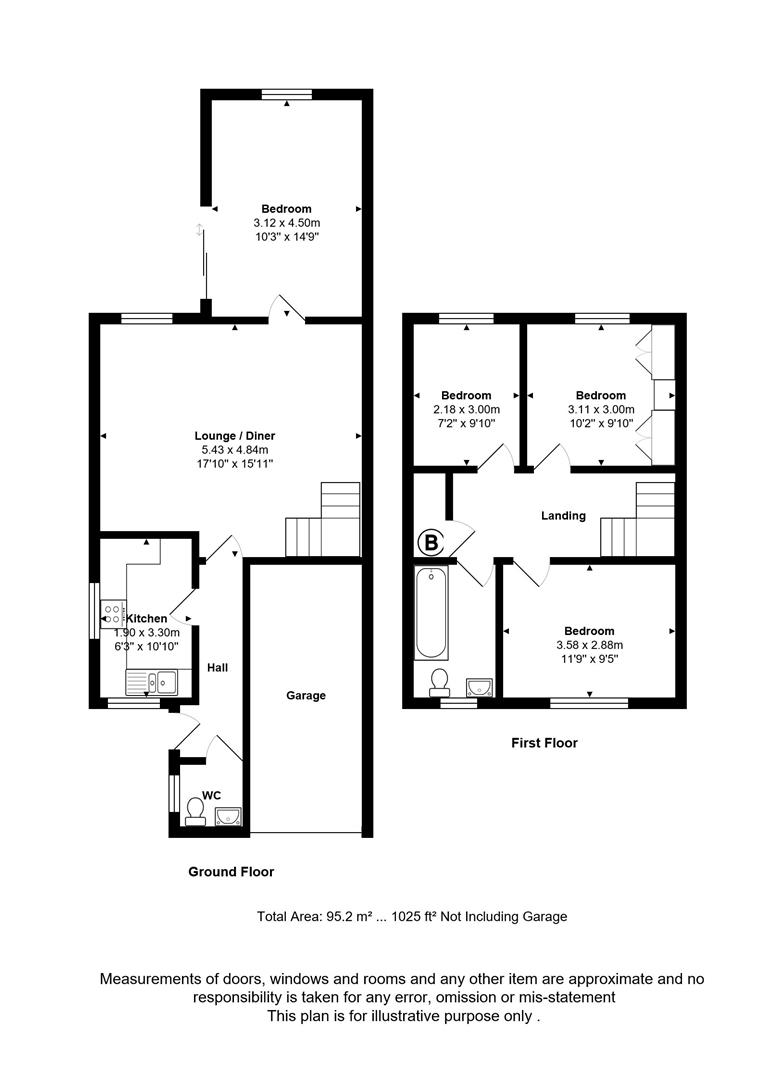 52, St Michaels Road, Kent floorplan