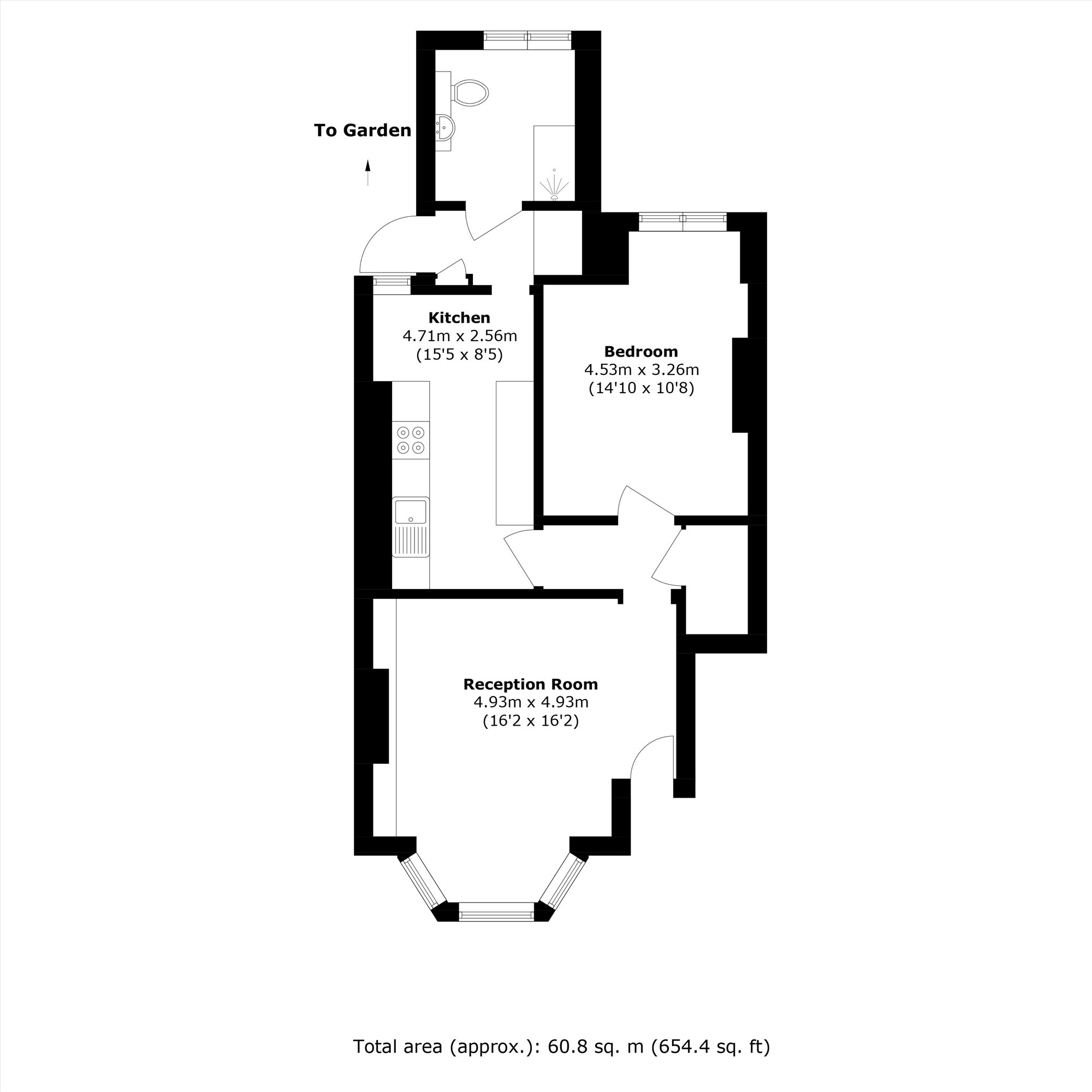 4, Beech Road, London floorplan