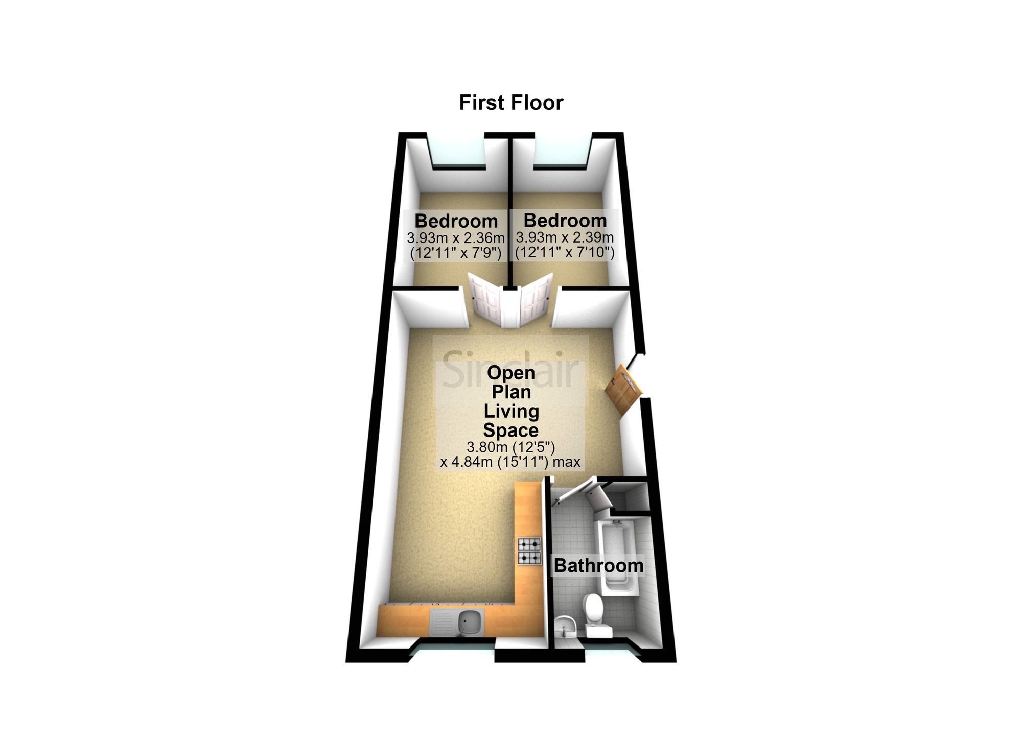 14a King Street, Loughborough floorplan