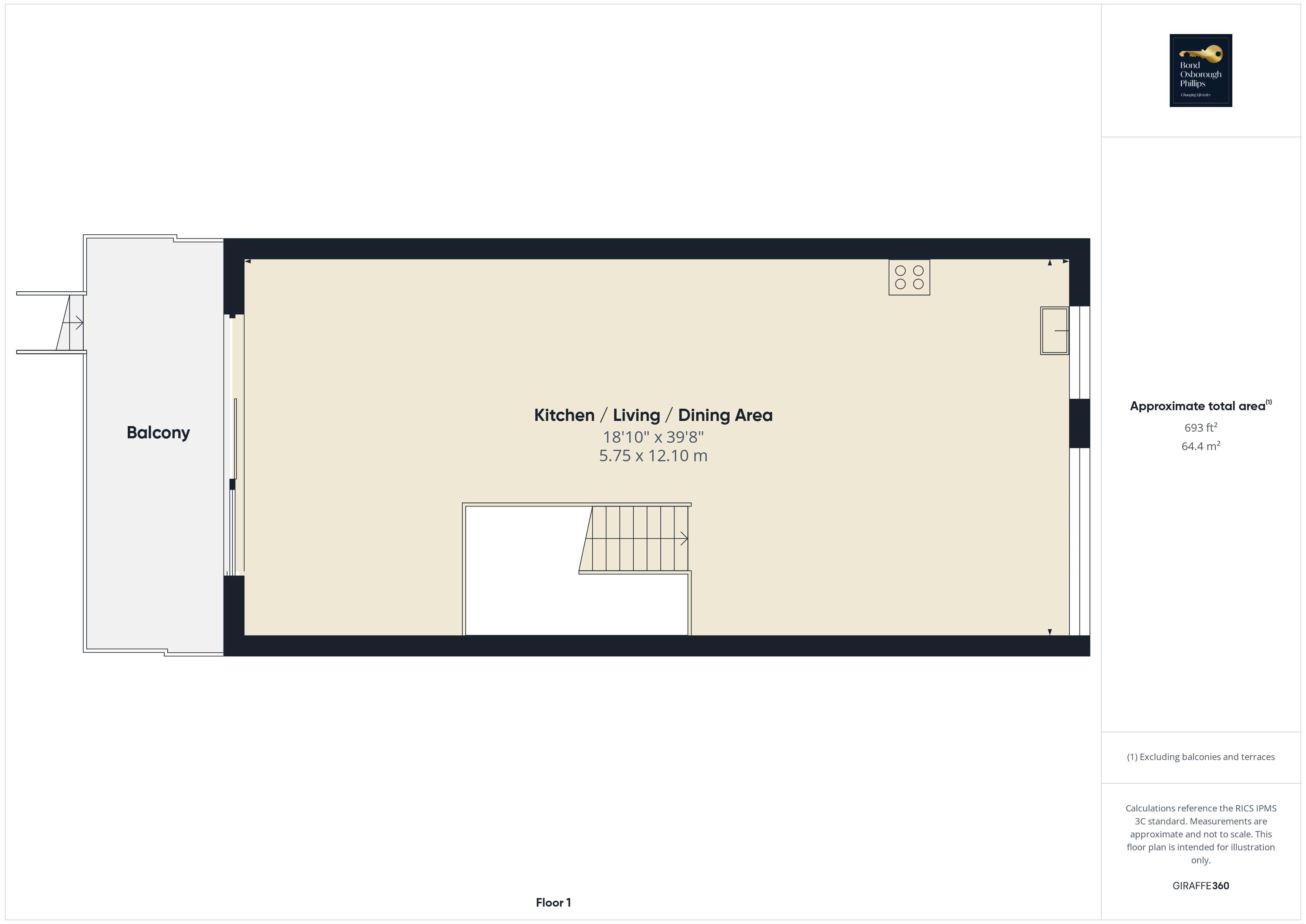 Gwel Halow The Meadows,, West Hill, Cornwall floorplan