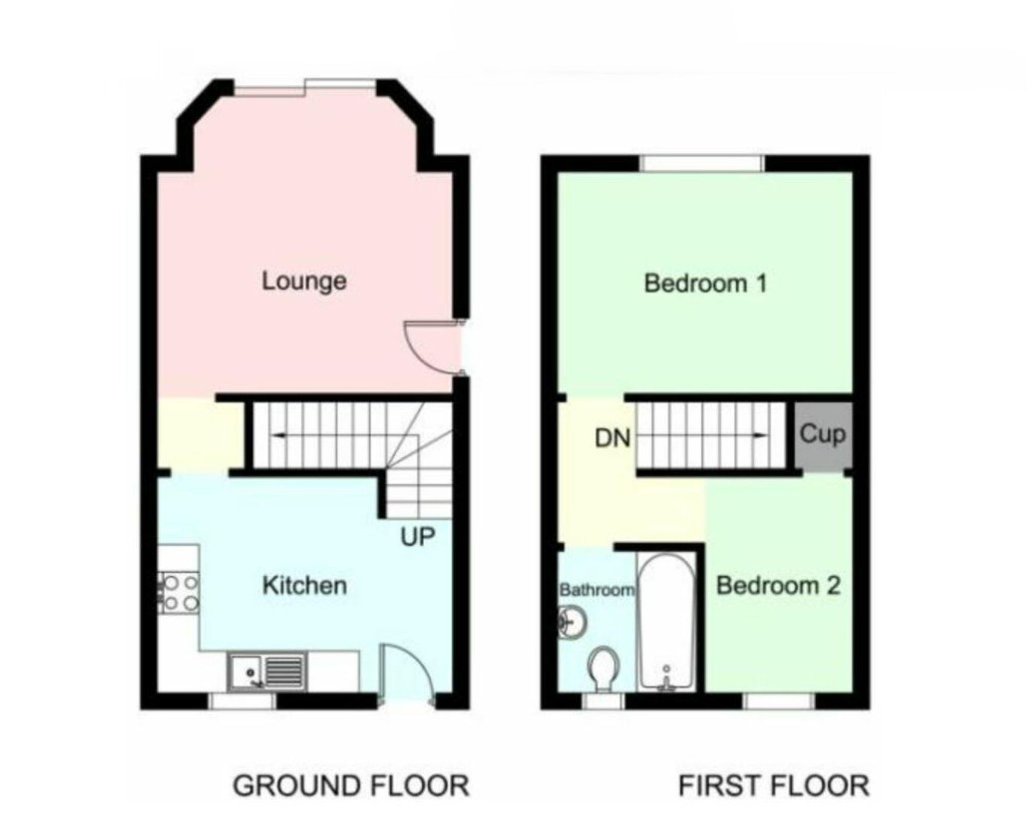 8, Convent Close, Birkenhead floorplan