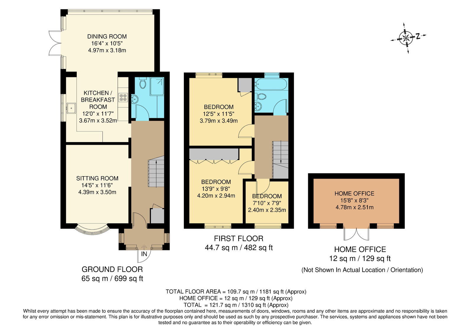 The Greenway, Oxted floorplan