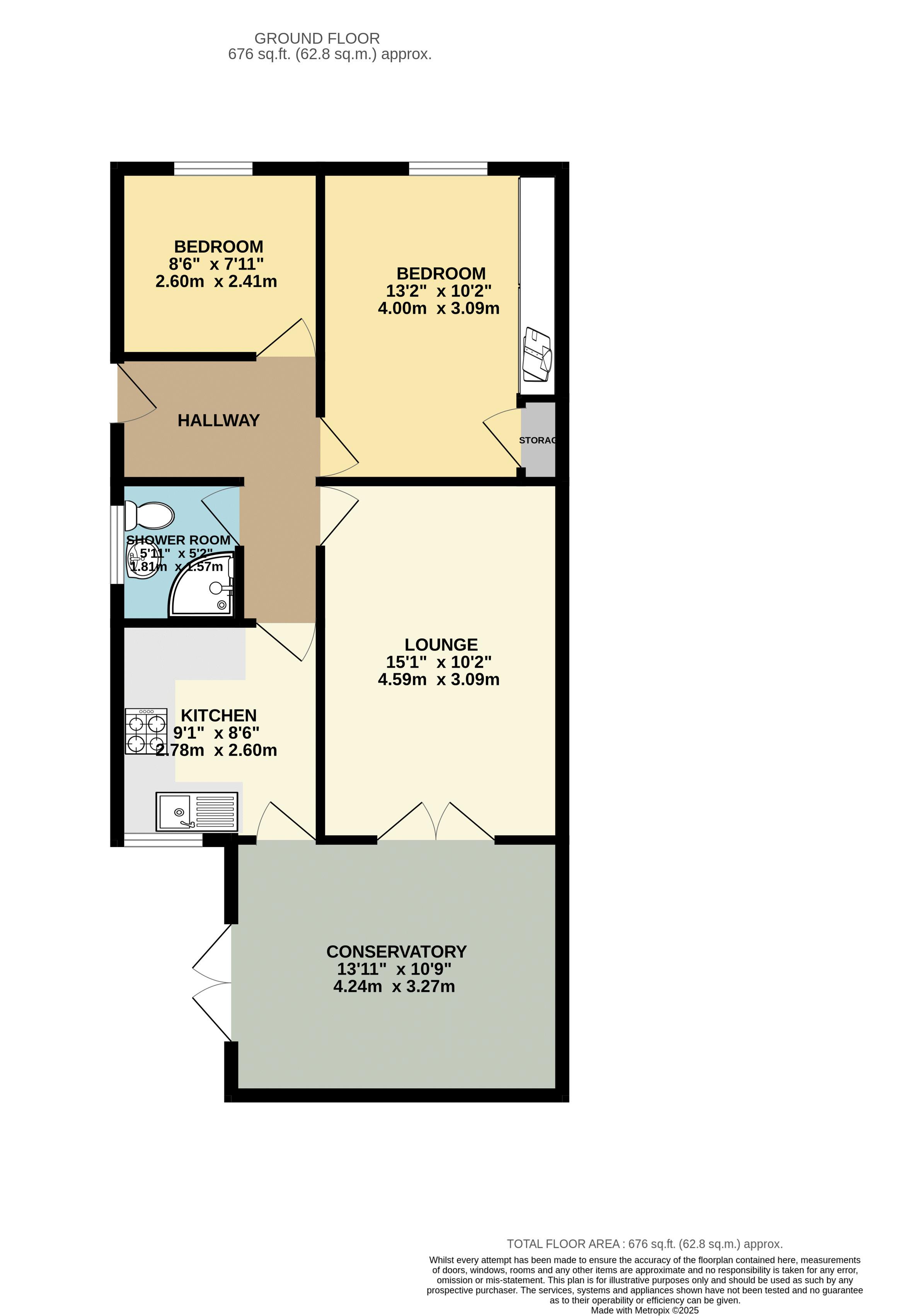 39, Oban Court, Immingham floorplan