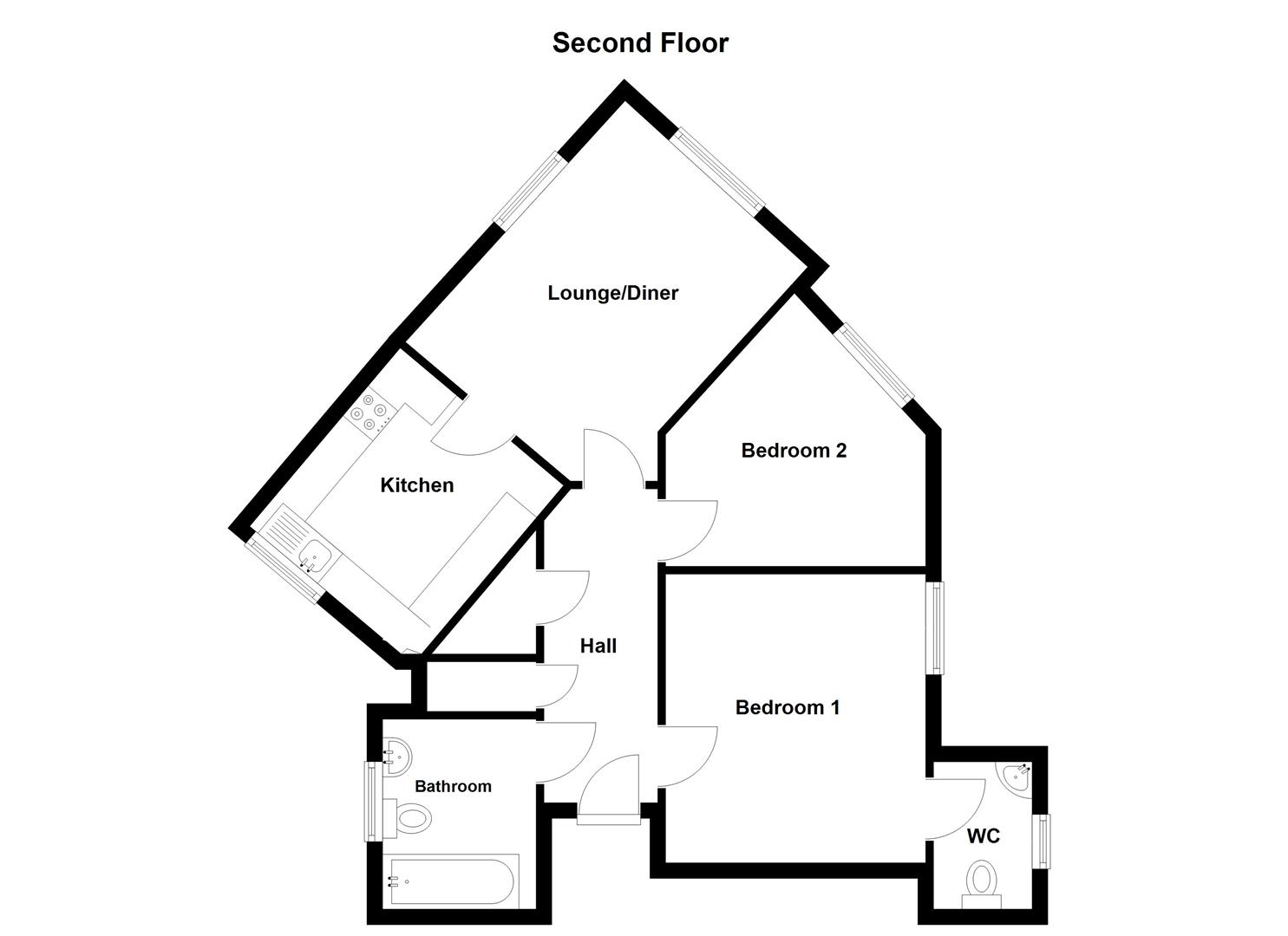 74, Amherst Place, Ryde floorplan