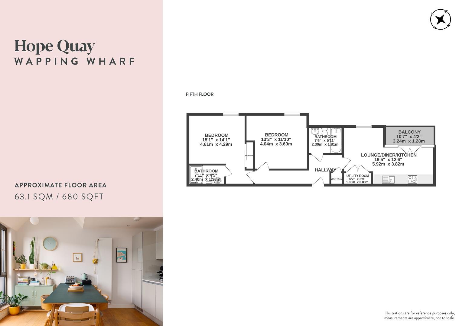 Rope walk, Bristol floorplan