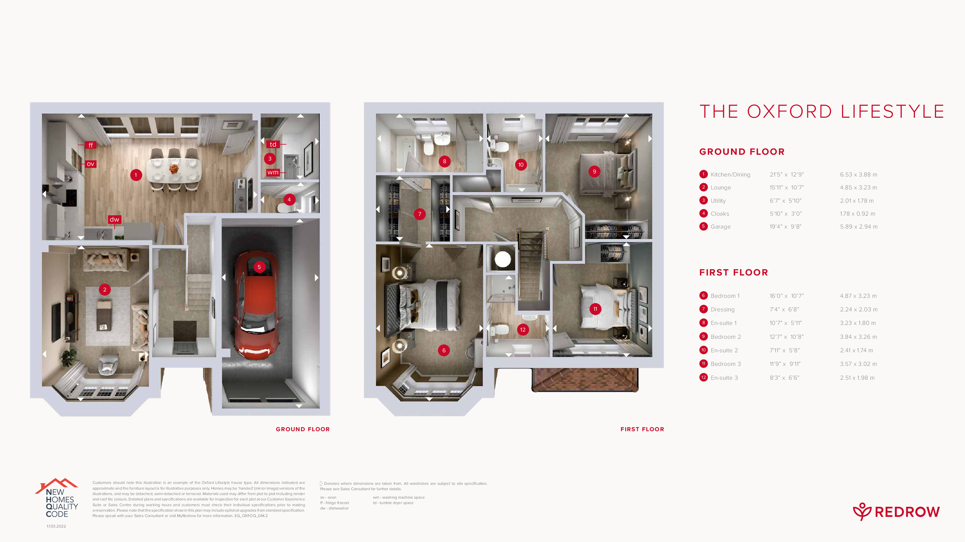 HB036131, 3 Fawcett Way, Exeter floorplan
