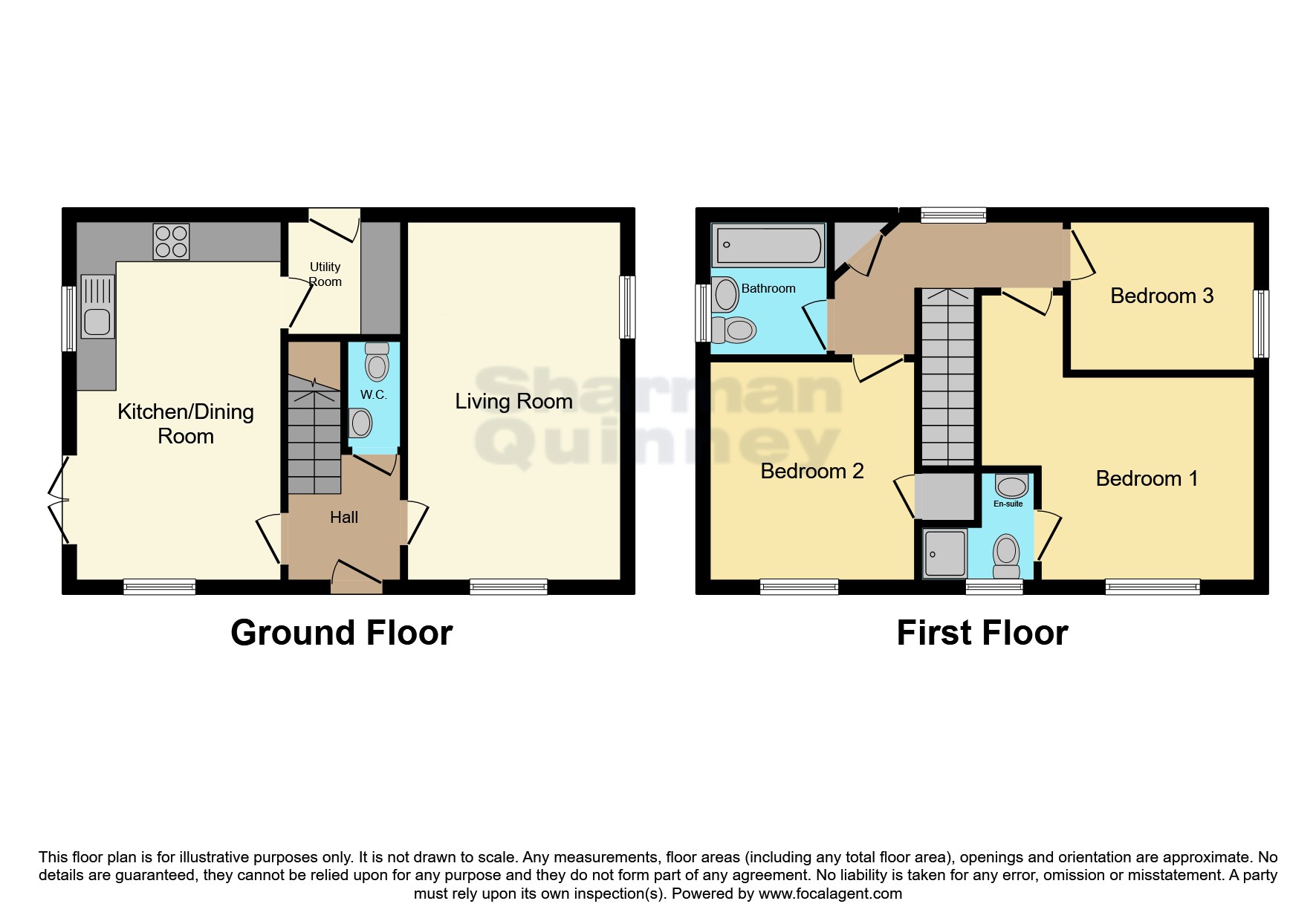 9, Roberts Close, Huntingdon floorplan