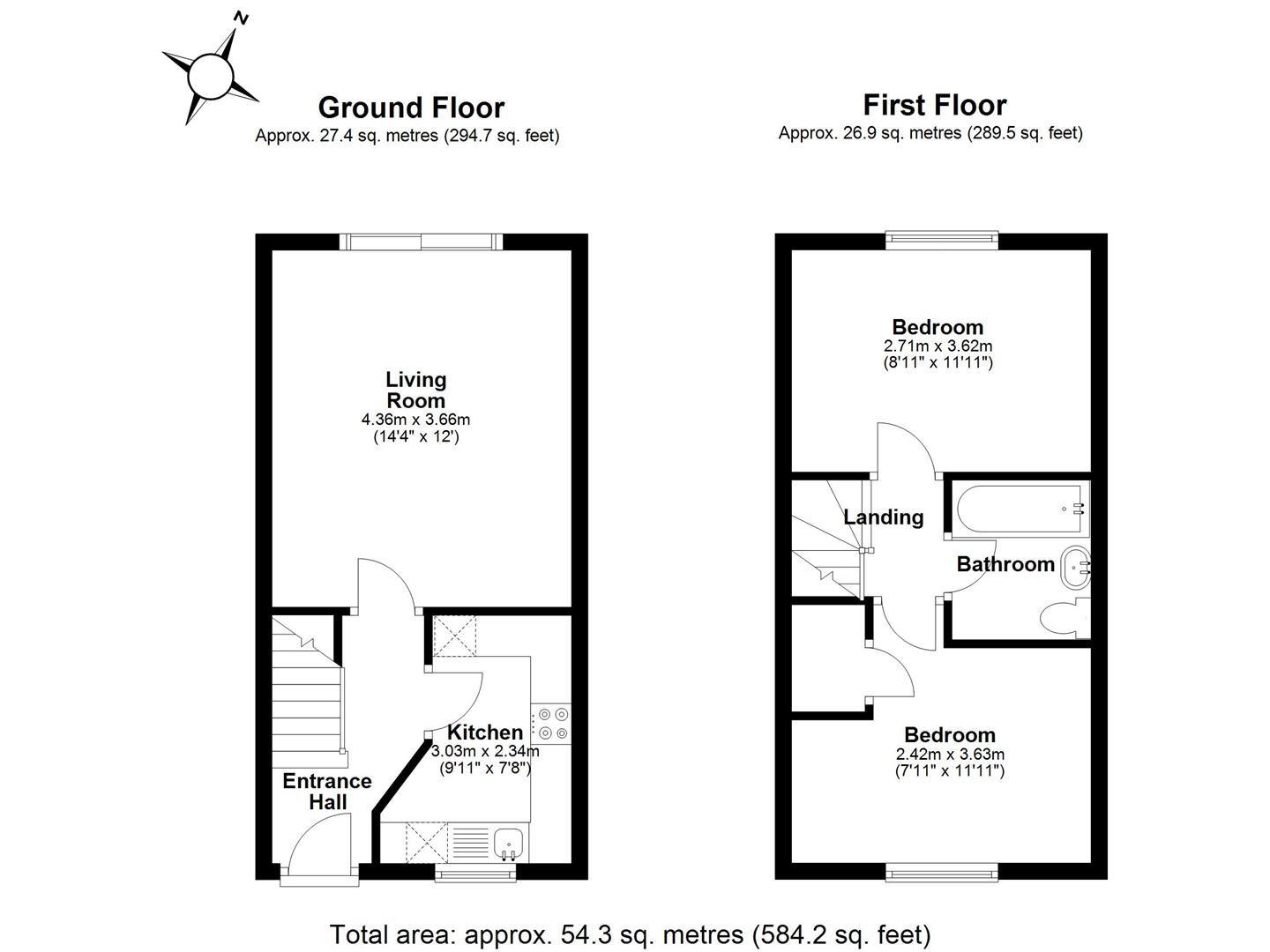 33, Honeysuckle Way, Herne Bay floorplan
