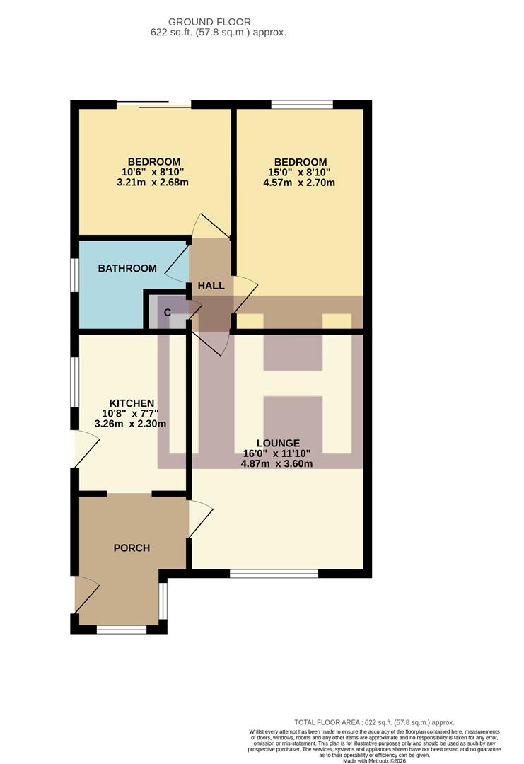 24, Marykirk Road, Stockton-On-Tees floorplan