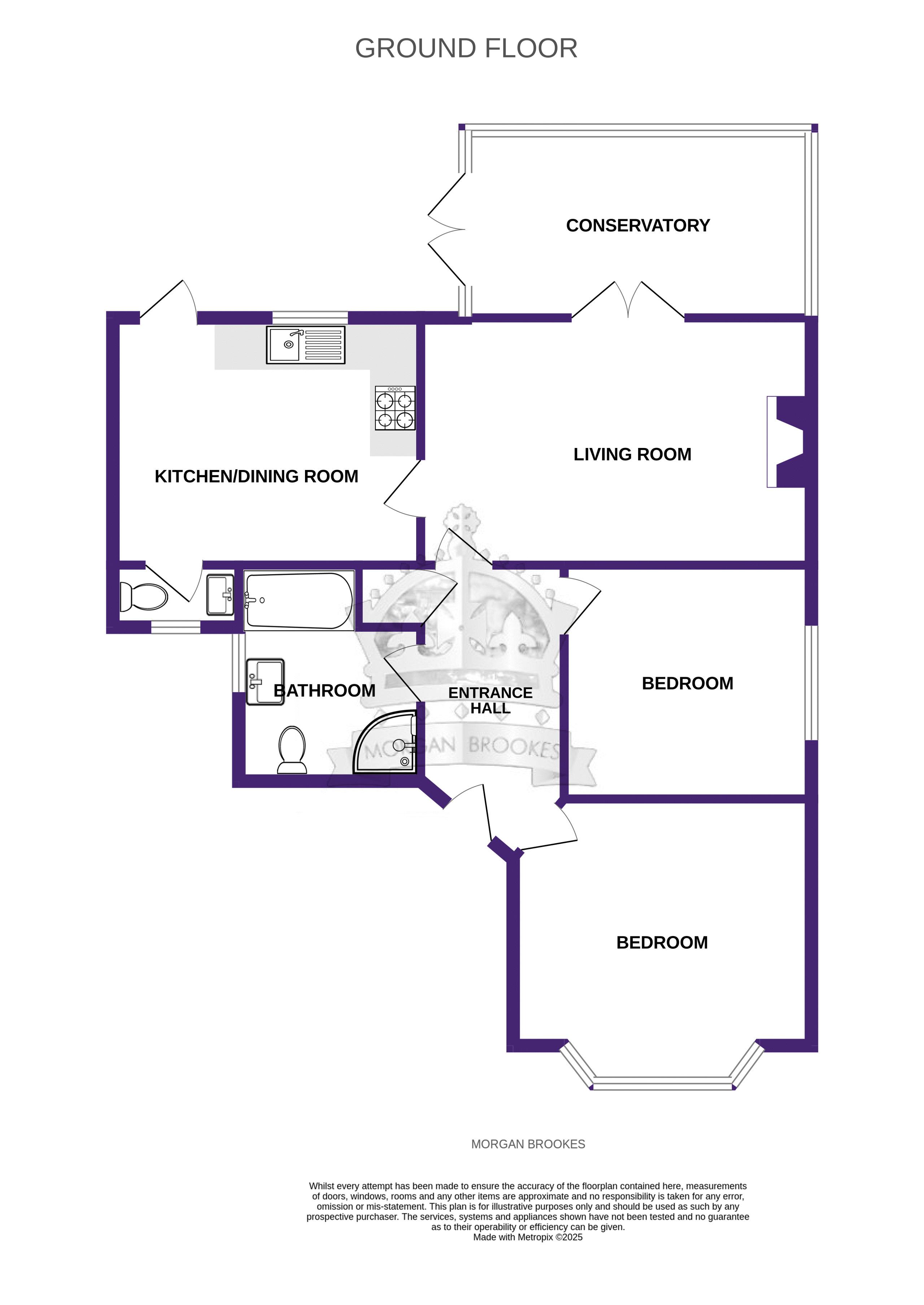 2, School Lane, Benfleet floorplan