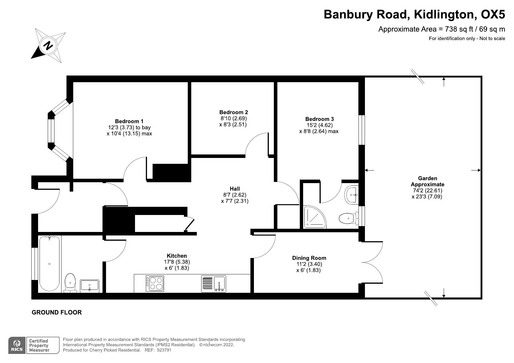 Banbury Road, Kidlington OX5, 3 bedroom flat to rent 63357771