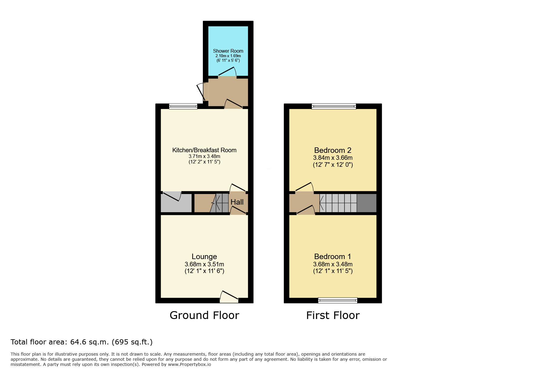 12 Berrys Lane, Leicester floorplan