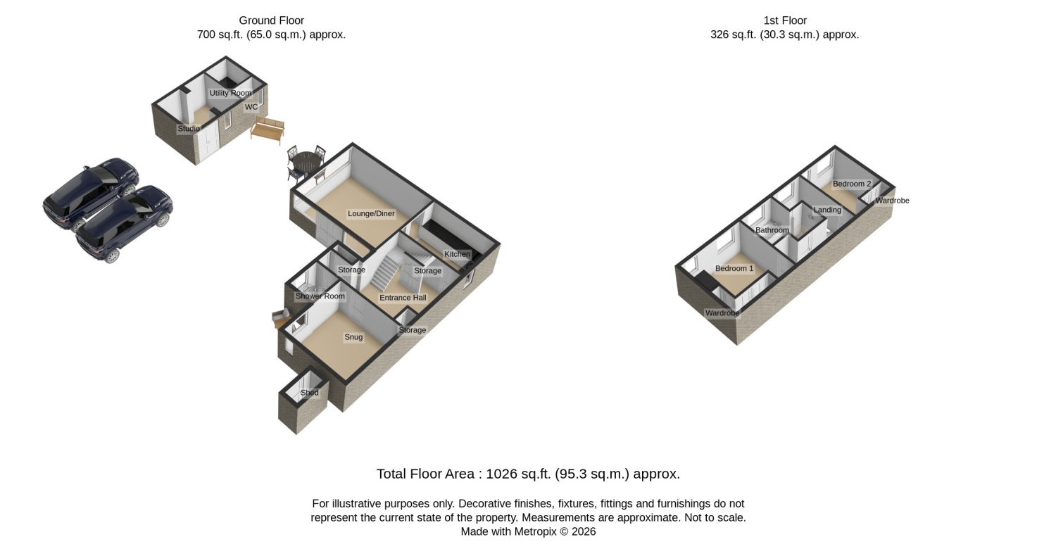 2, Water Lane Woolsthorpe By Colsterworth, Grantham floorplan