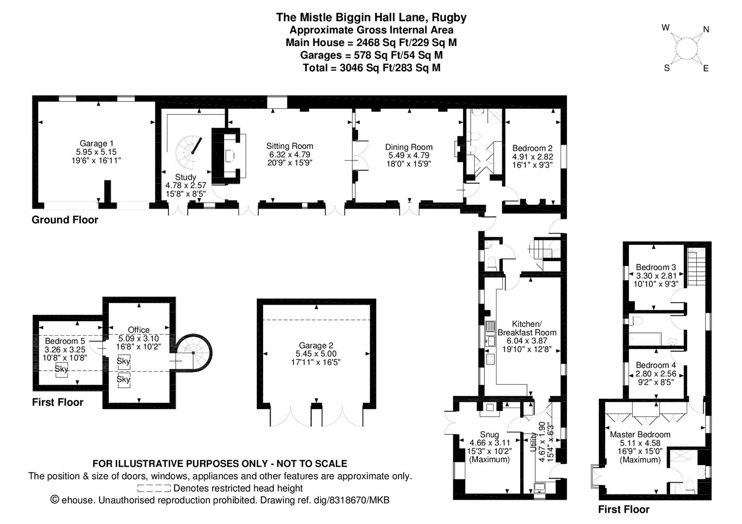 Free property report The Mistle, Biggin Hall Lane, Thurlaston, CV23 9LD Chimnie