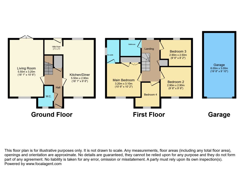 1, Juniper Drive, Bedford floorplan
