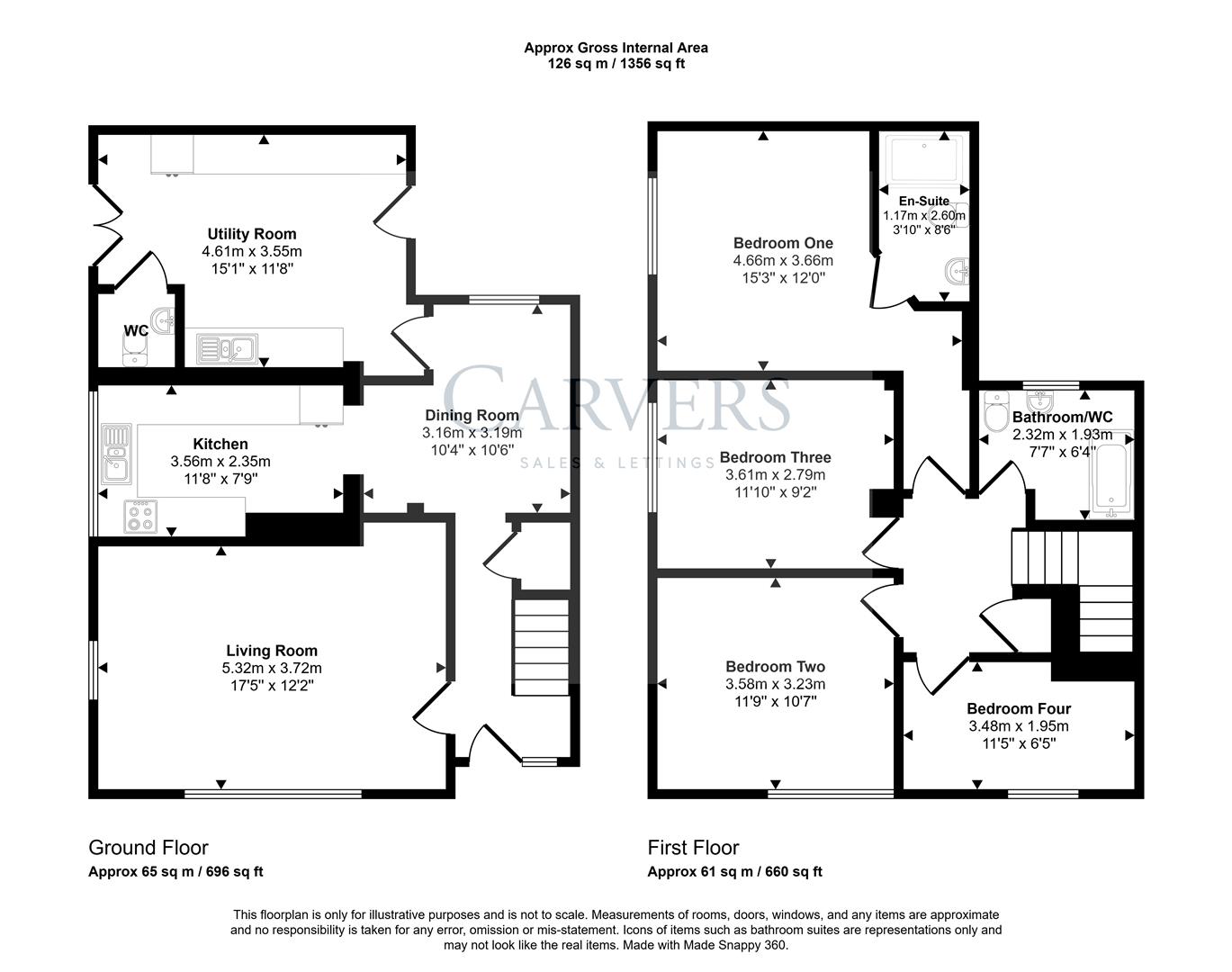 30, Greathead Crescent, Newton Aycliffe floorplan