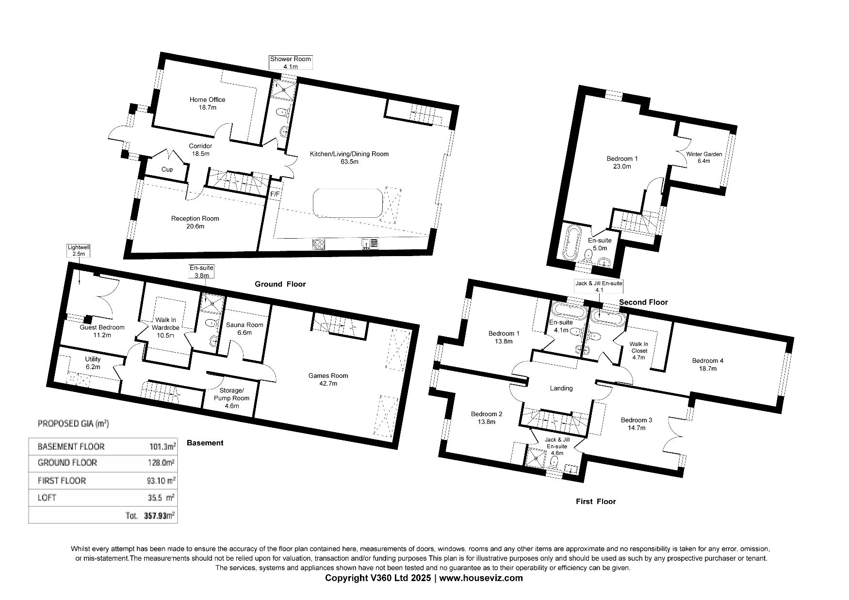 Garages Adjacent 42 Wimborne Gardens, London floorplan