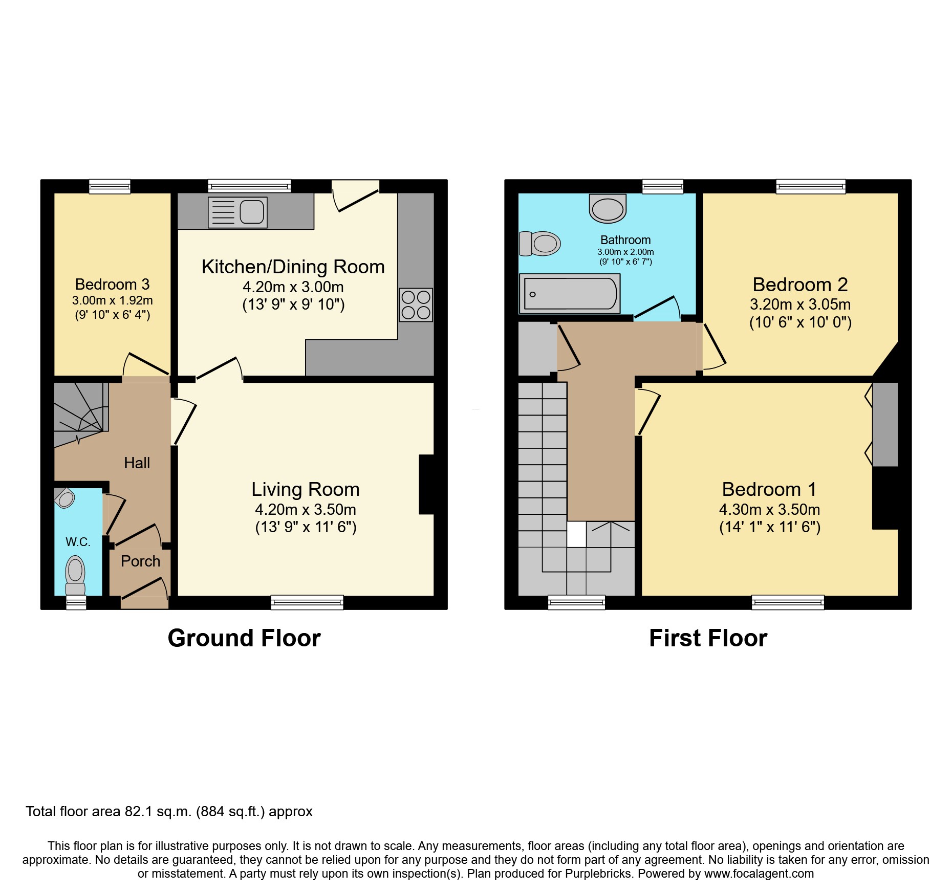 81, Mayeswood Road, London floorplan